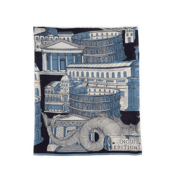 Foulard imprimé en laine et cachemire Foulard imprimé en laine et cachemire