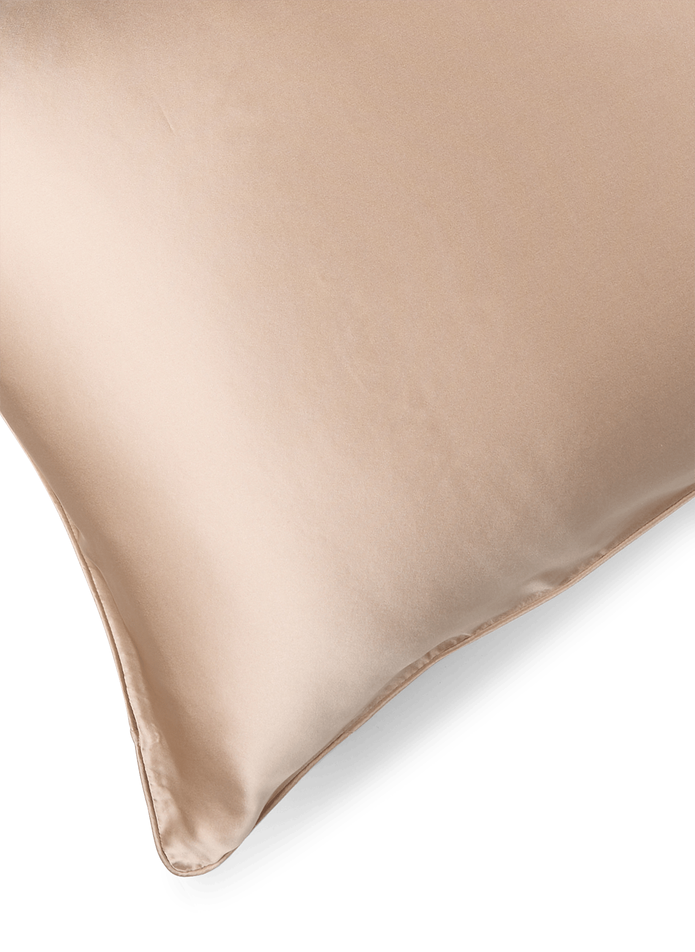 Silk pillowcase AU PRINTEMPS PARIS Golden