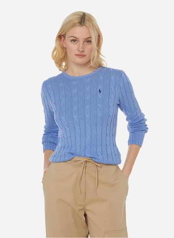 COTTON CABLE KNIT JUMPER POLO RALPH LAUREN for WOMEN Printemps