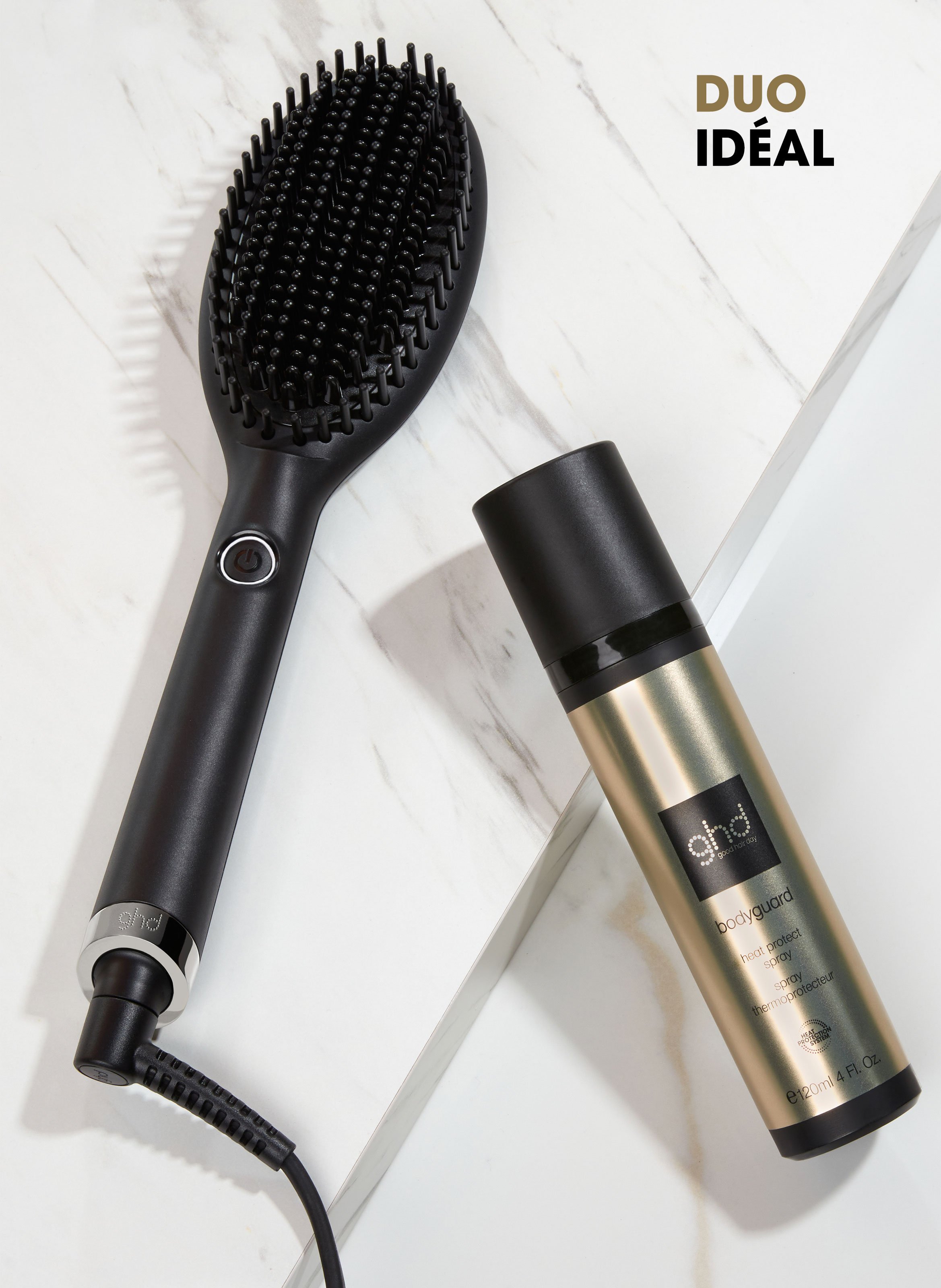 Brosse chauffante GHD glide GHD No color