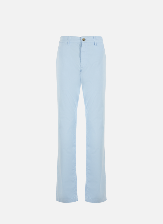Cotton and linen chino trousers EDEN PARK