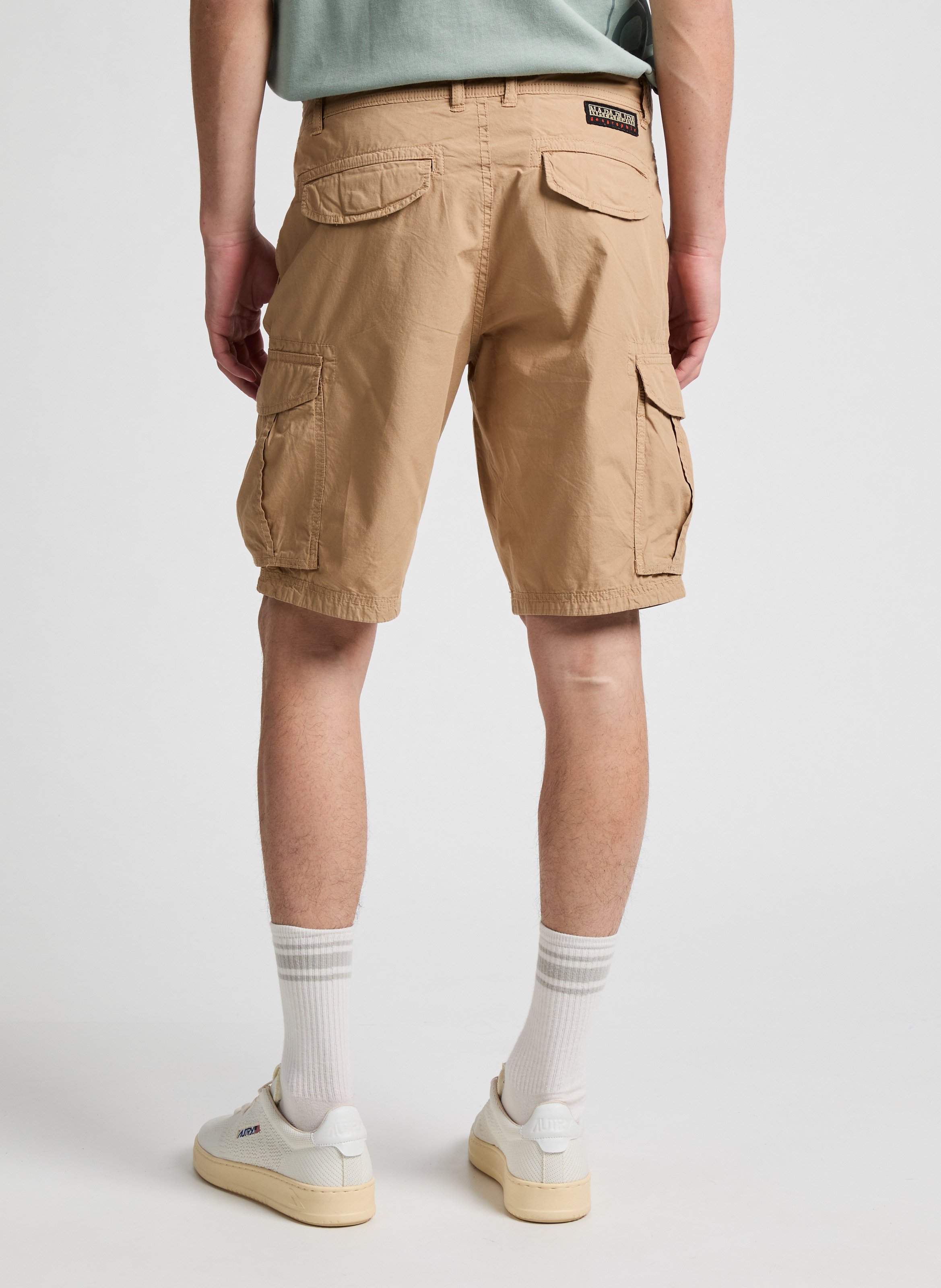 Cotton Bermuda shorts NAPAPIJRI Brown