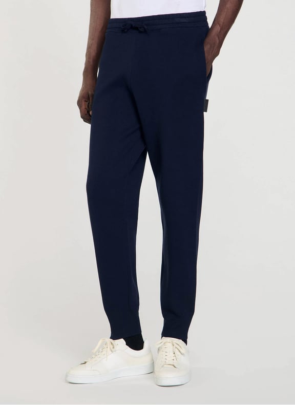 Jogging en maille Bleu by SANDRO SANDRO Jogging en maille Bleu