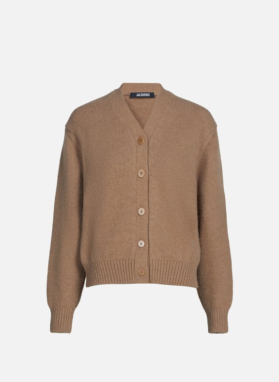 Le cardigan Jacquemus Marron by JACQUEMUS JACQUEMUS Le cardigan Jacquemus Marron