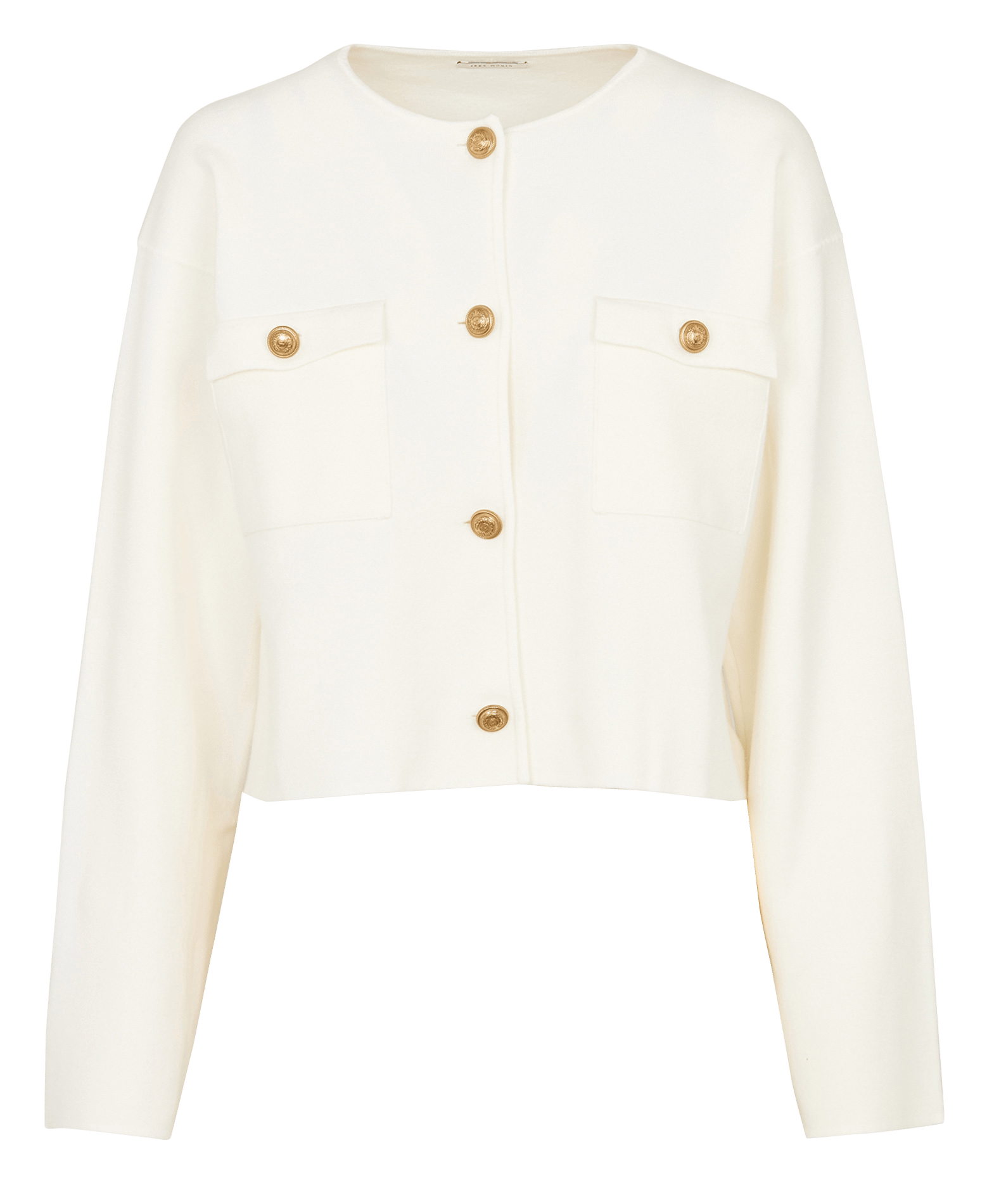 Cardigan oversize col rond IKKS Blanc