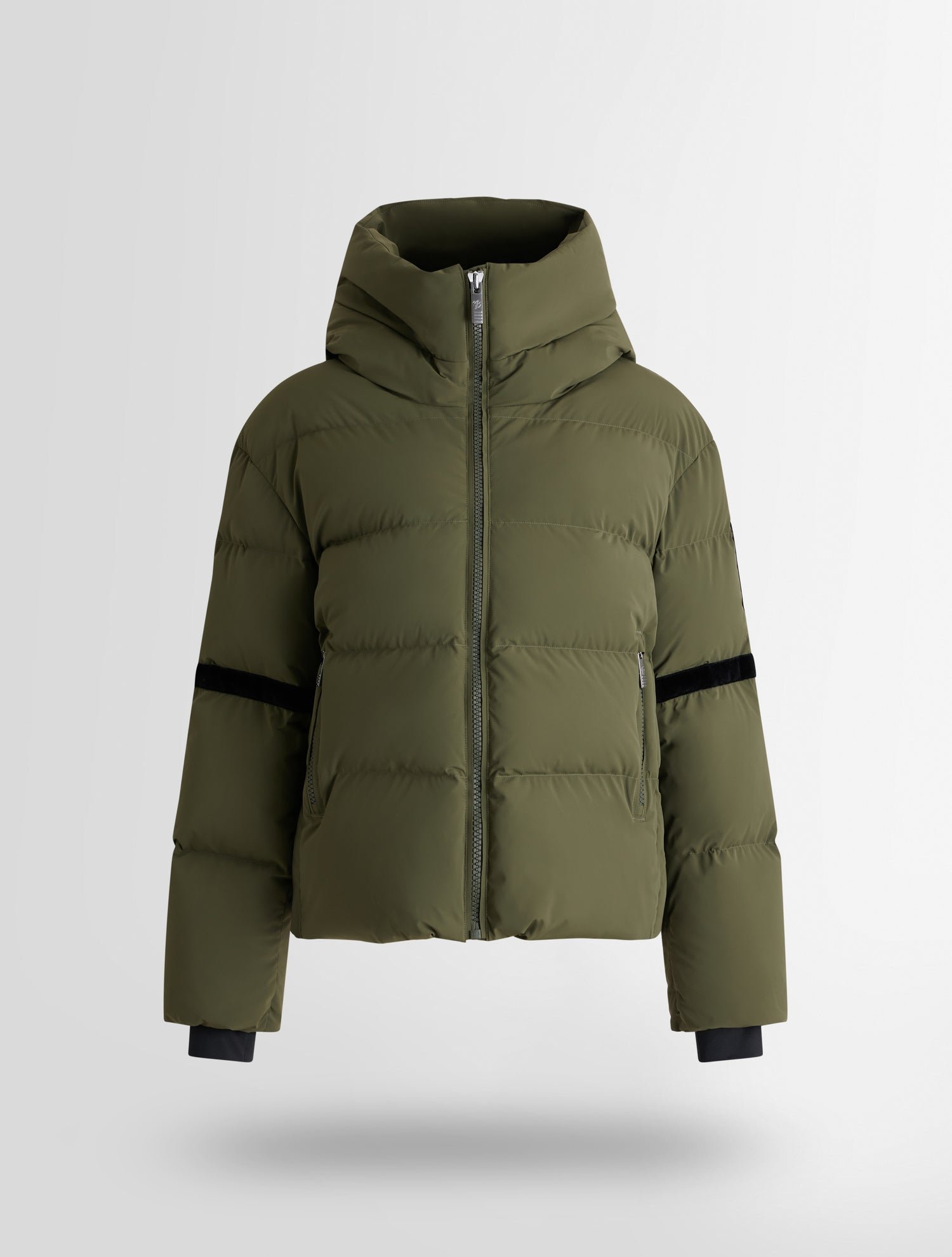 Doudoune barsy col montant coupe regular FUSALP Kaki