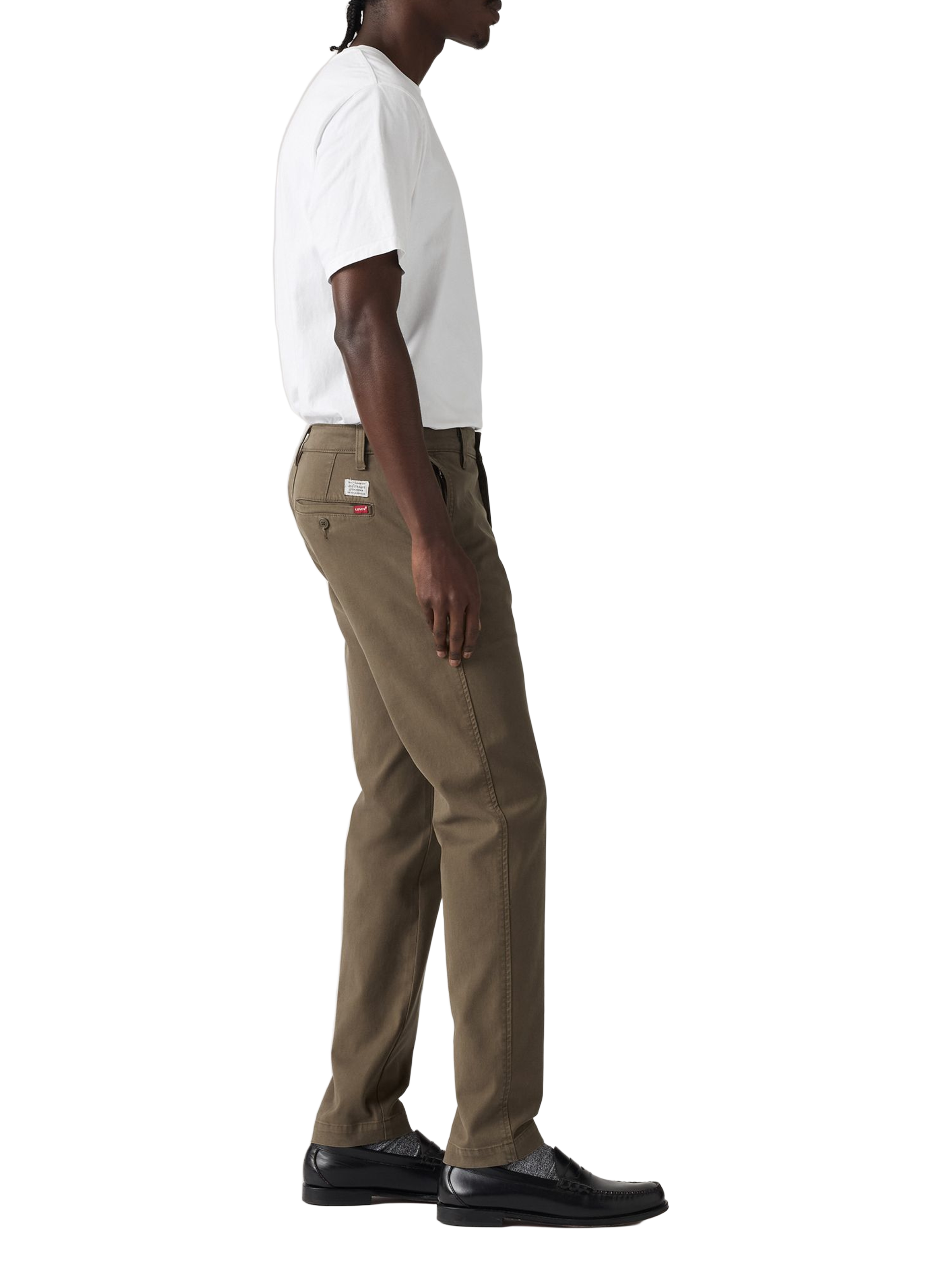 Pantalon Chino en coton mélangé LEVI&#039;S Marron