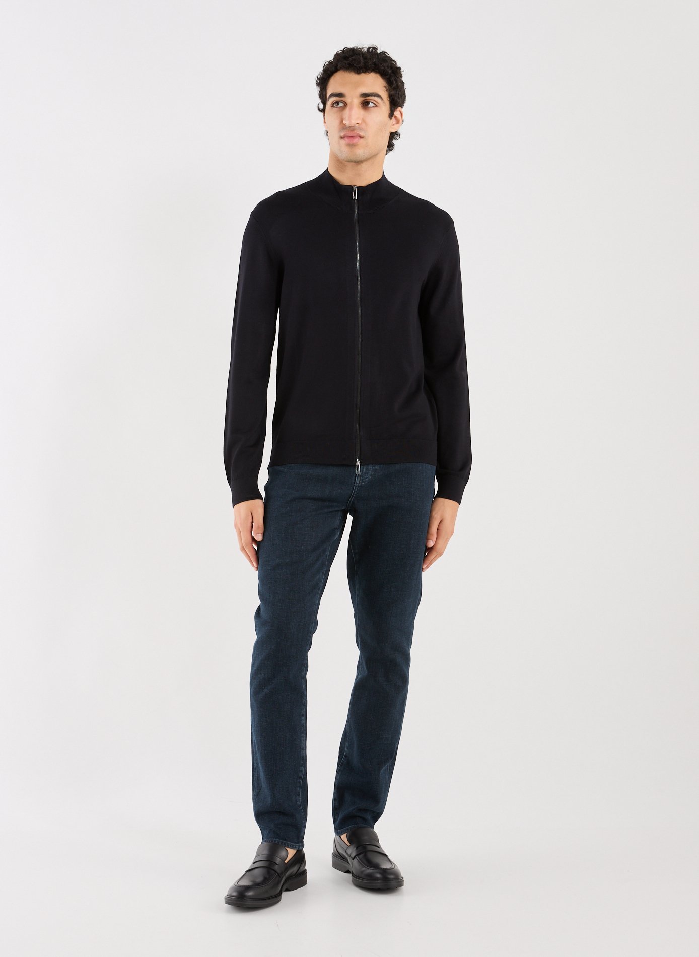 Plain jacket ARMANI EXCHANGE Blue