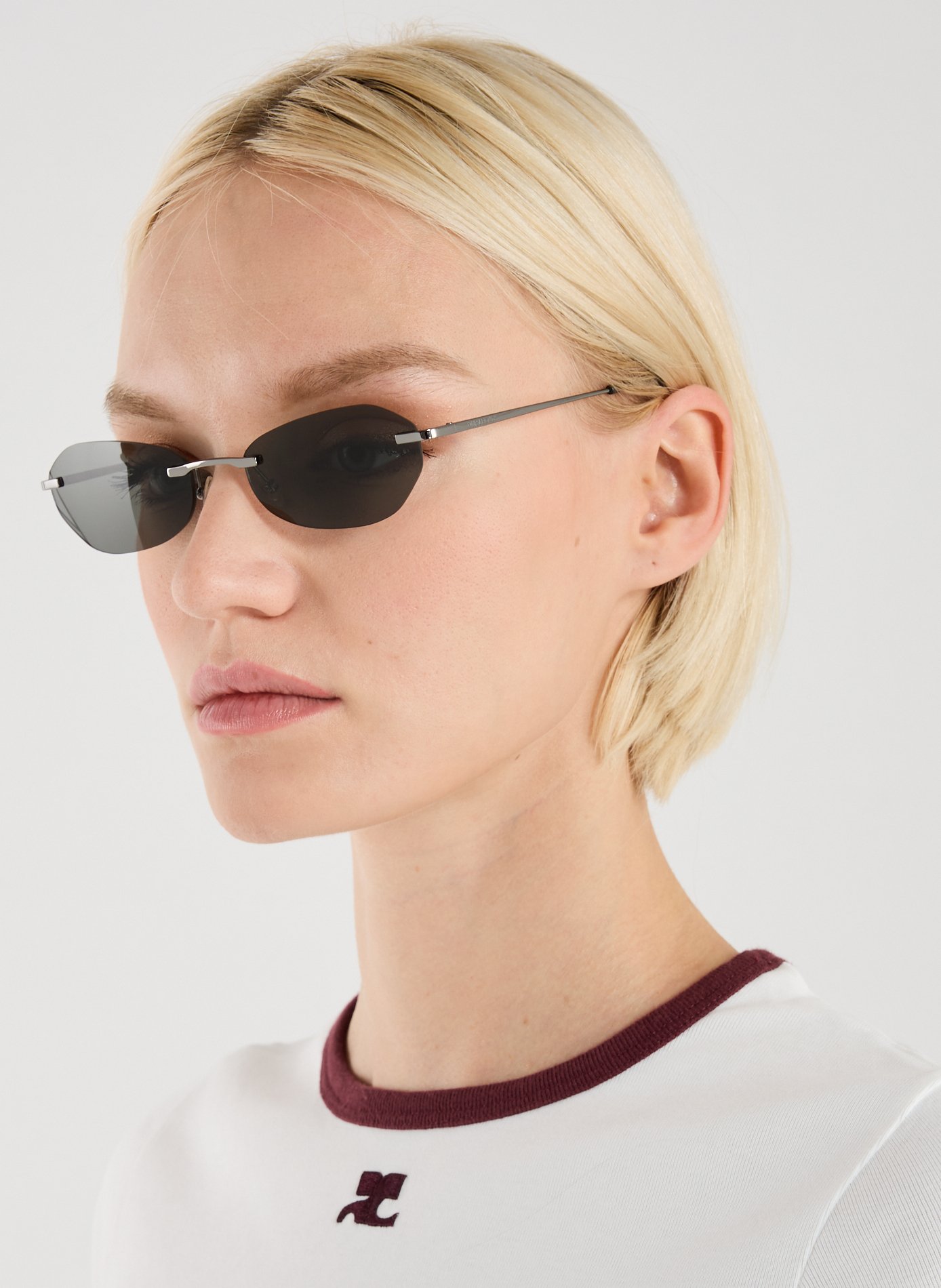 Lunettes de soleil rondes OUR LEGACY Noir