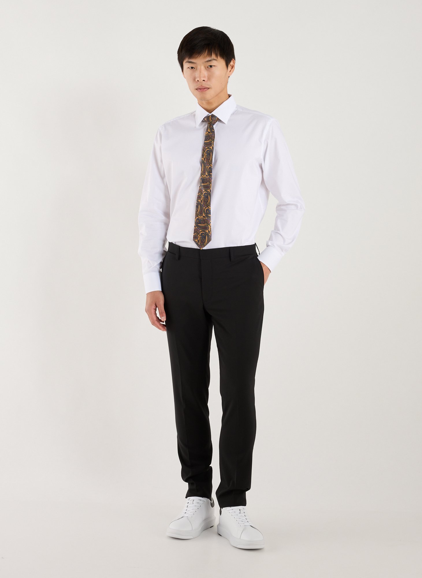  Cotton shirt BOSS White