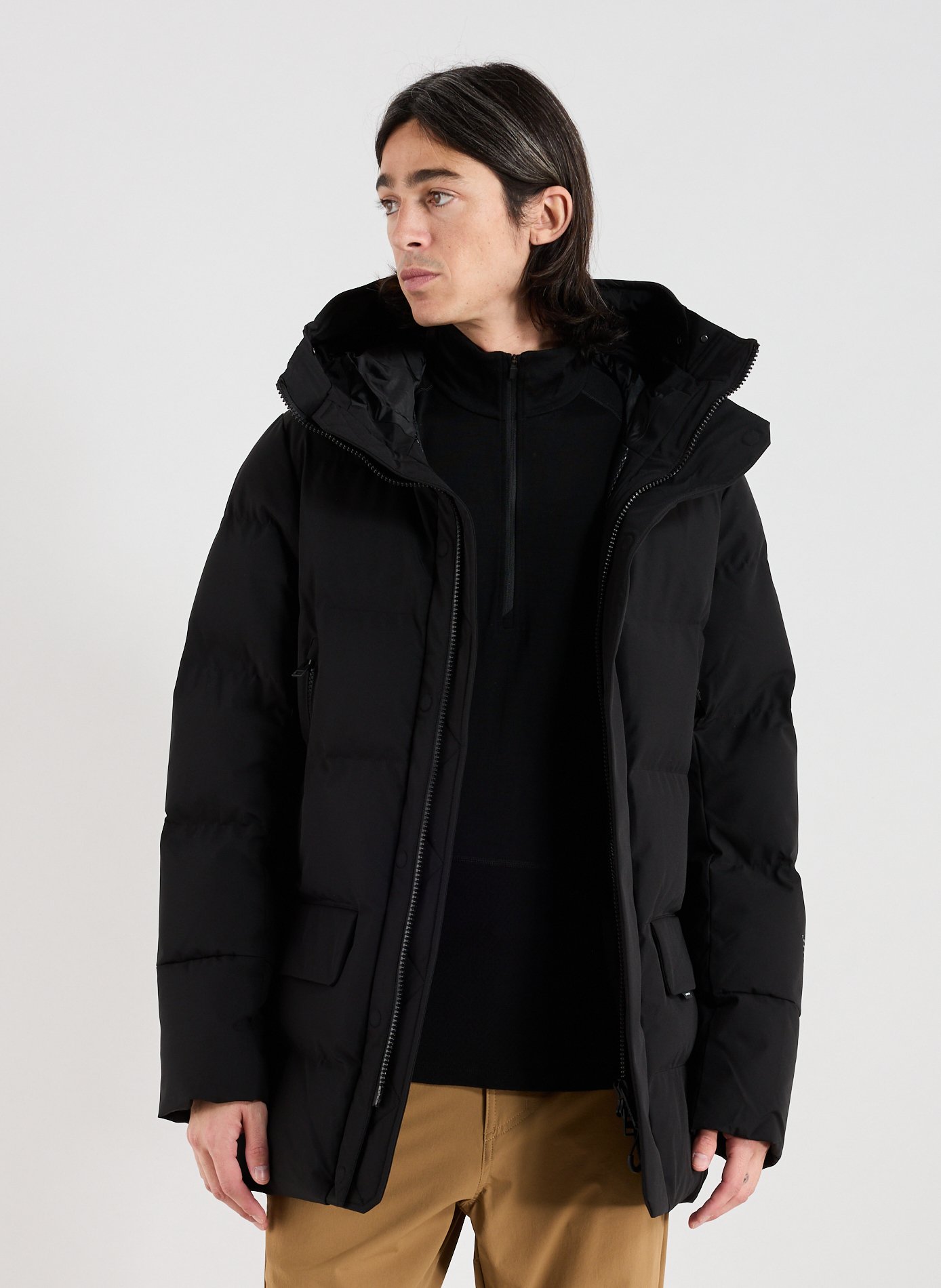 KRAKATAU Hands Off umbrella Black