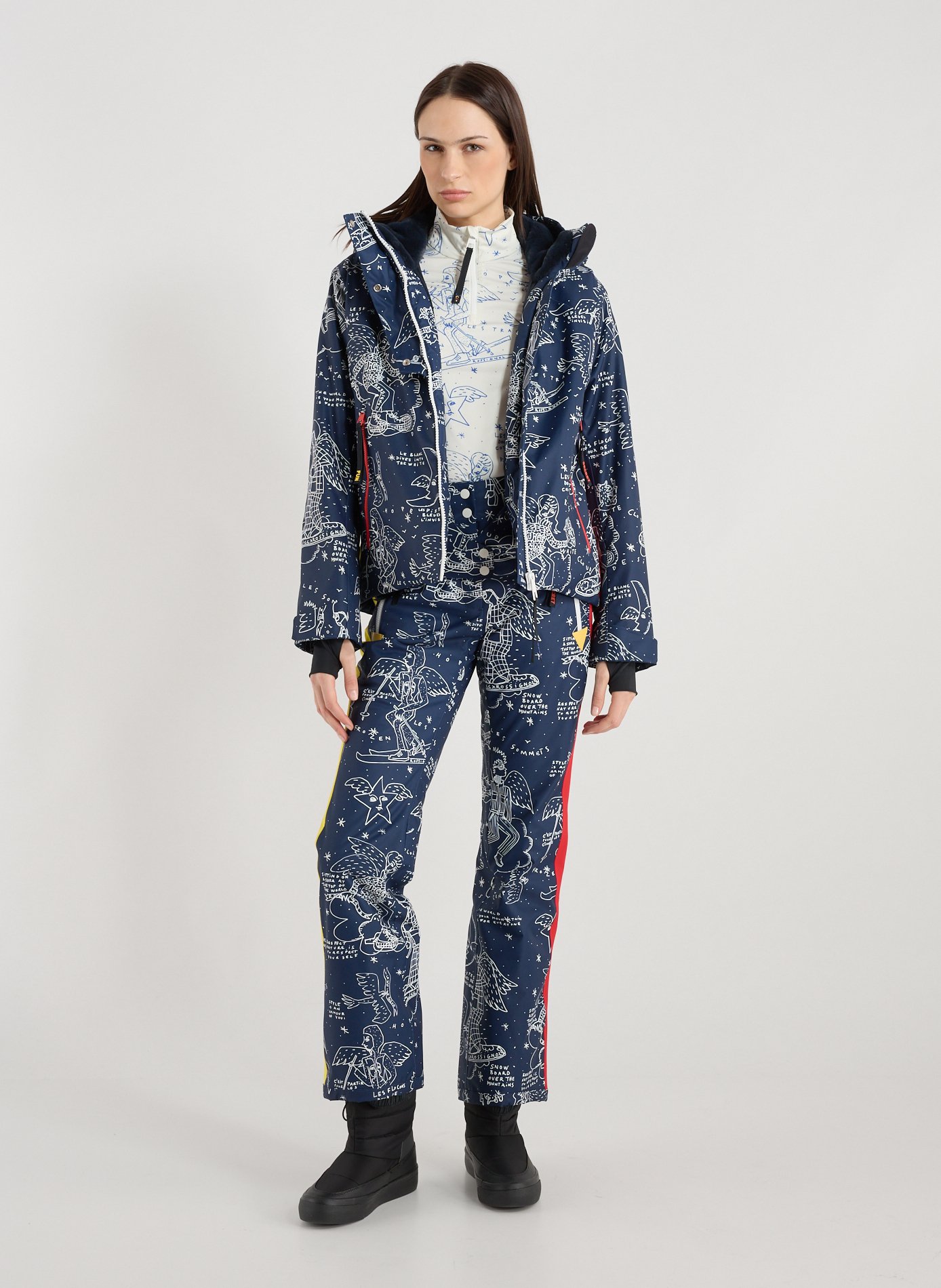 Ski pants with print ROSSIGNOL Multicolour