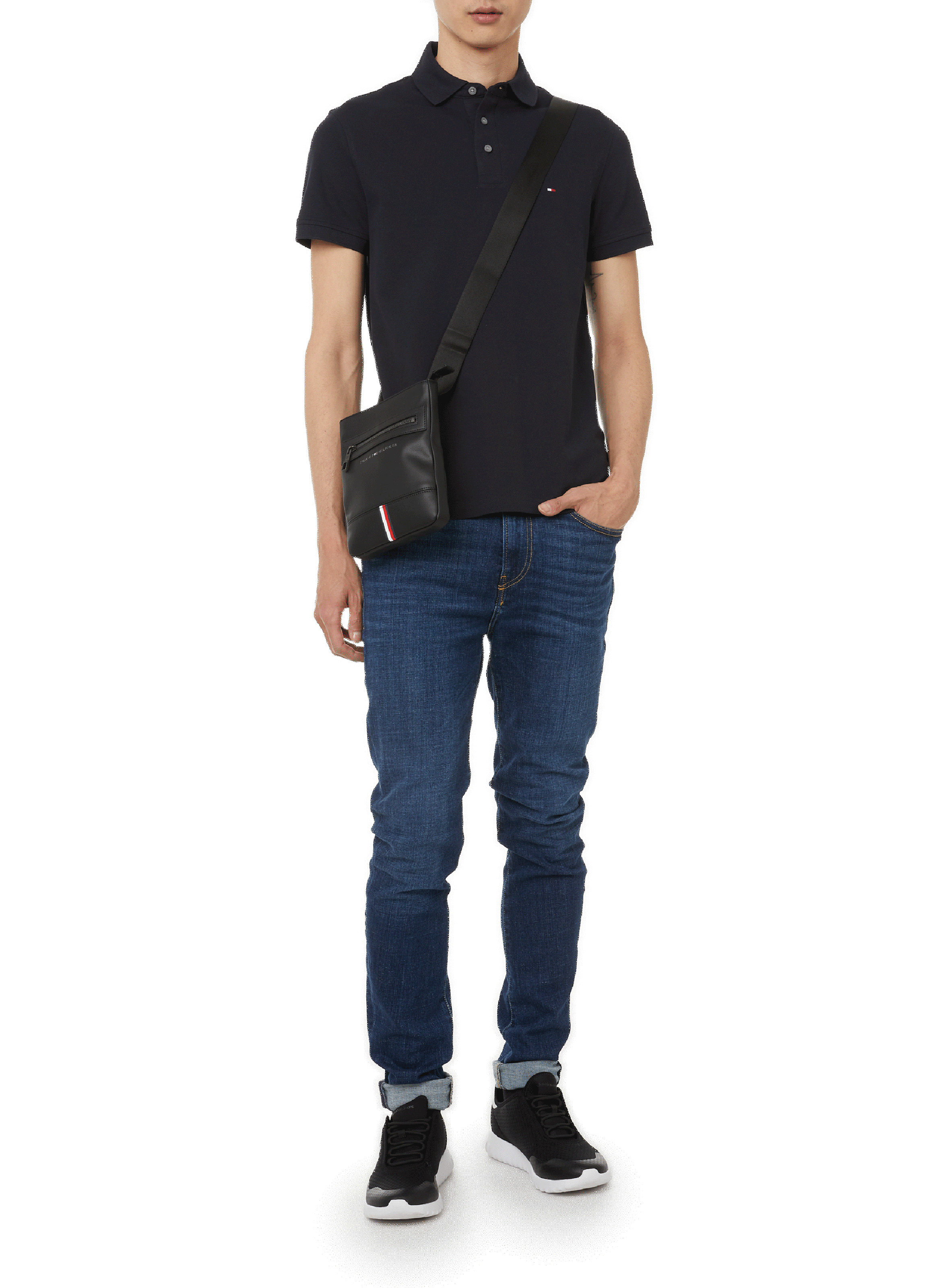 Iconic 1985 organic cotton polo shirt TOMMY HILFIGER Blue