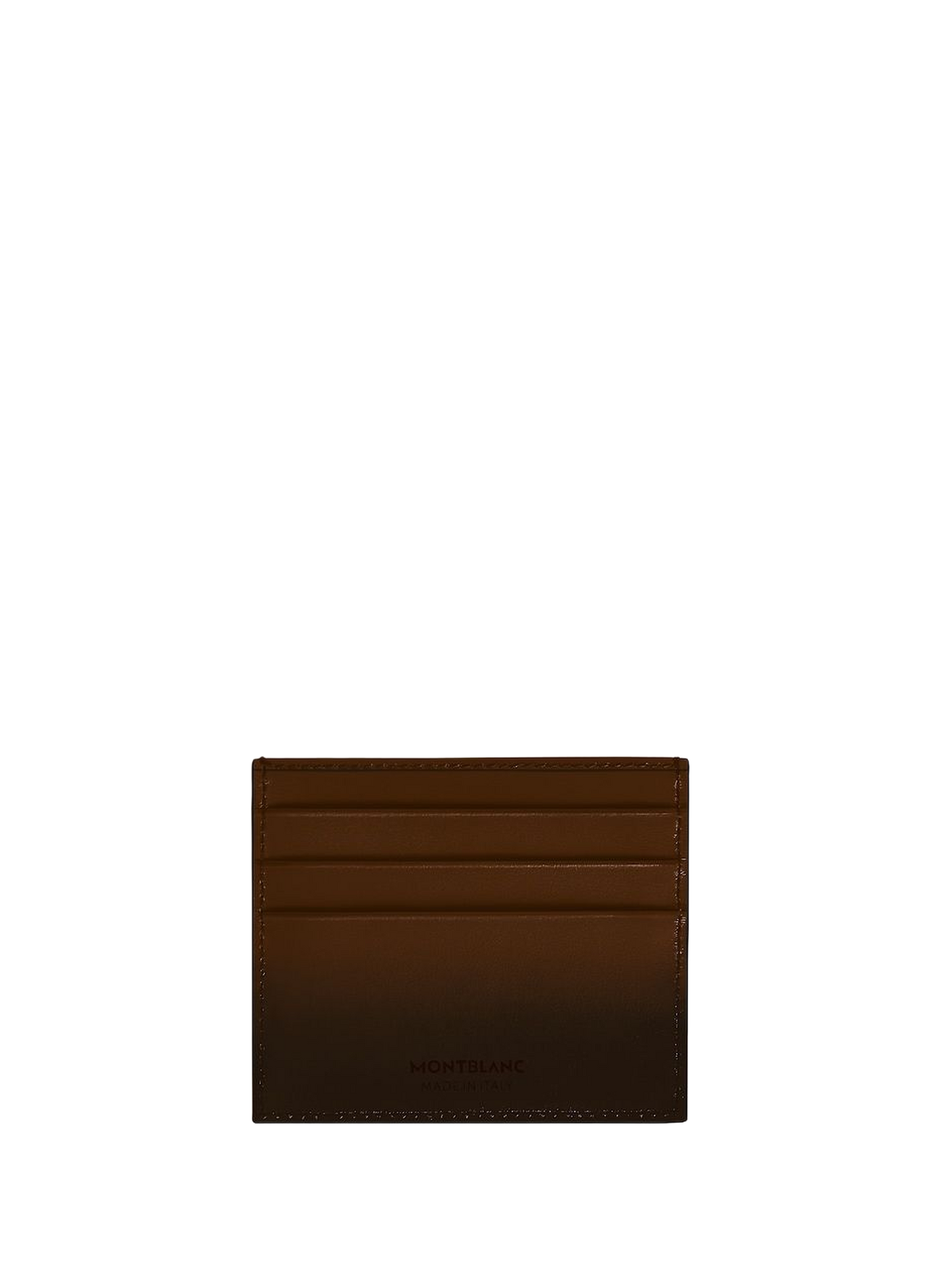 Porte-cartes en cuir MONTBLANC Marron
