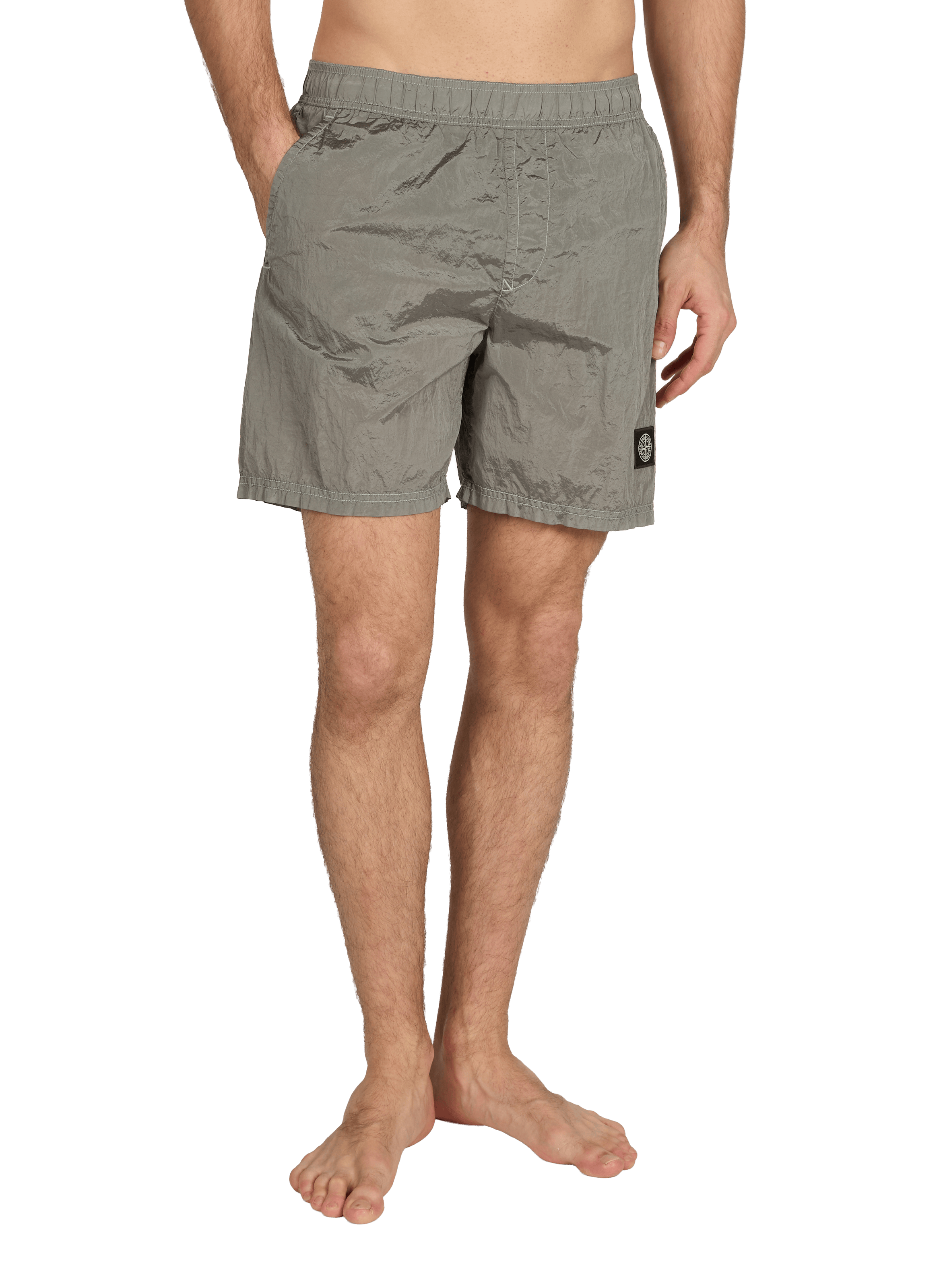 Fitted Bermuda shorts STONE ISLAND Grey