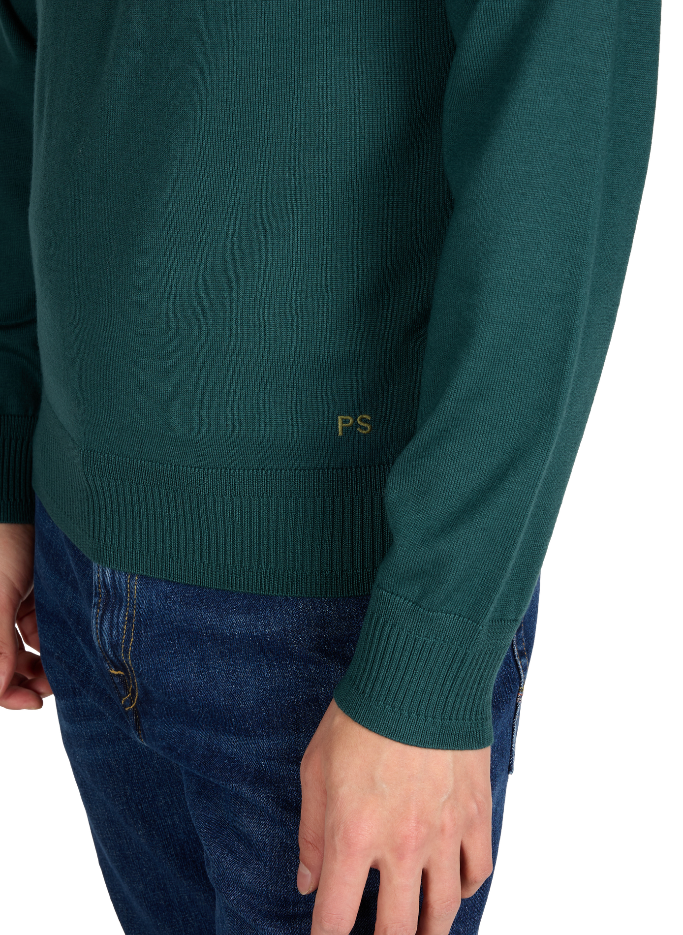 Wool high-neck jumper PAUL SMITH Green
