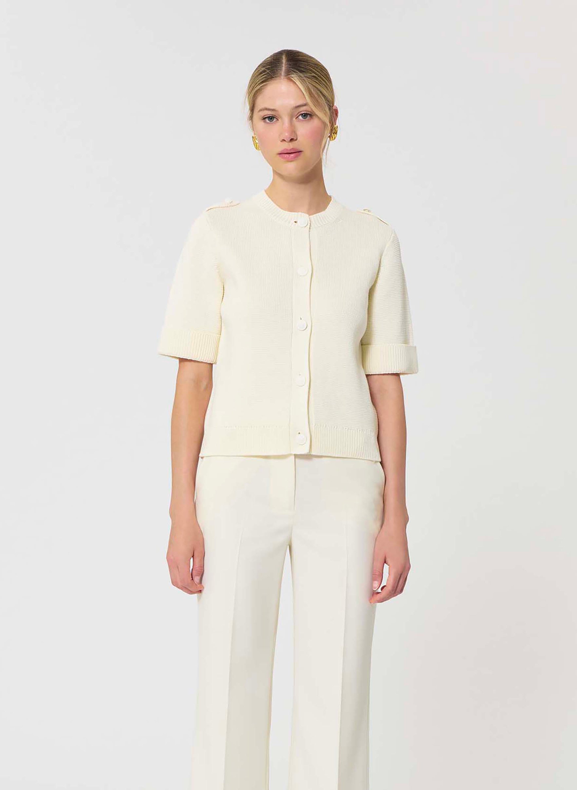 Gilet gisèle TARA JARMON Blanc