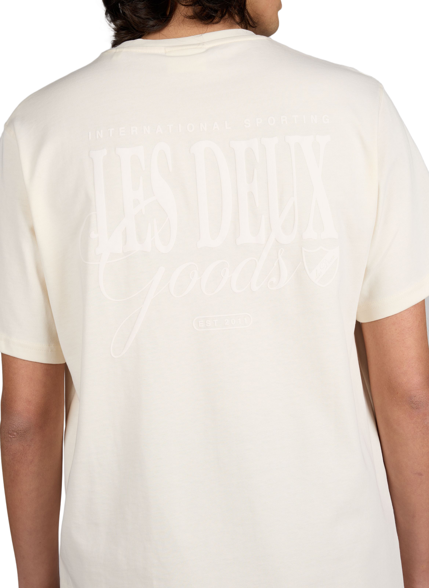 T-shirt Ben Goods en coton LES DEUX Beige