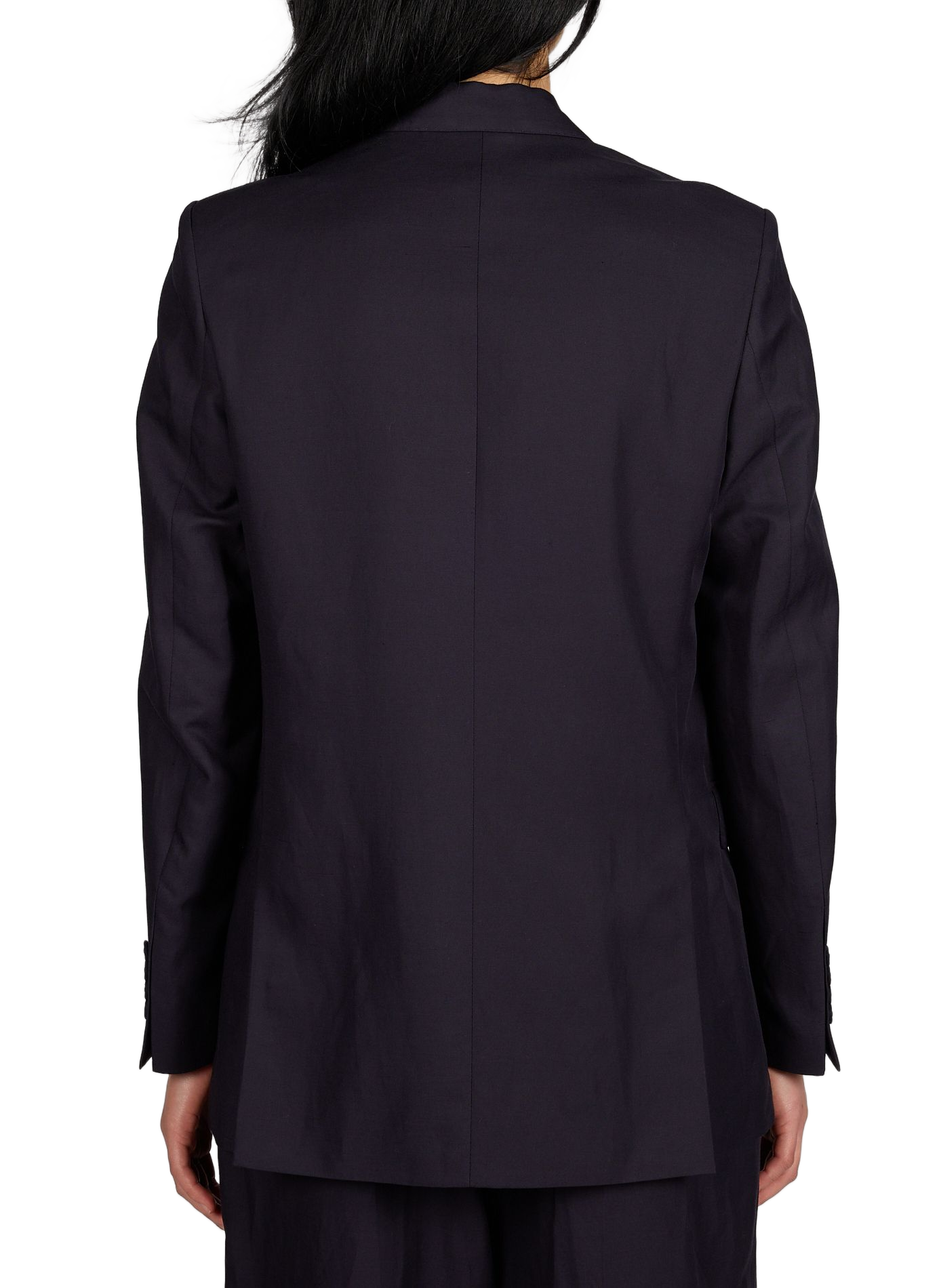 Linen and cotton blend Sandra blazer OFFICINE GENERALE No Color