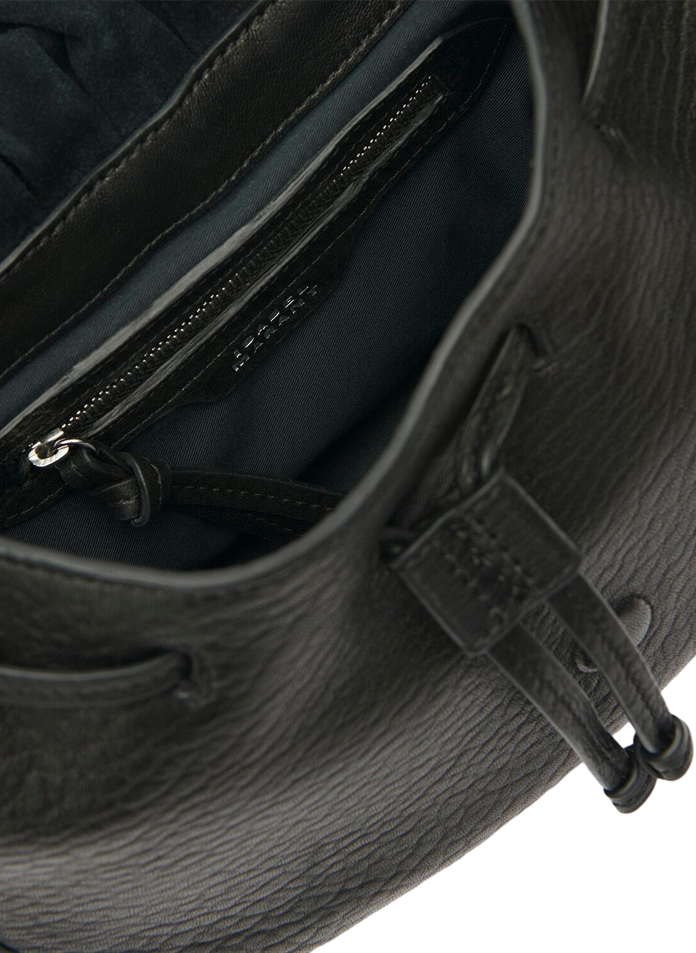 BOLTON shoulder bag in leather ISABEL MARANT Black