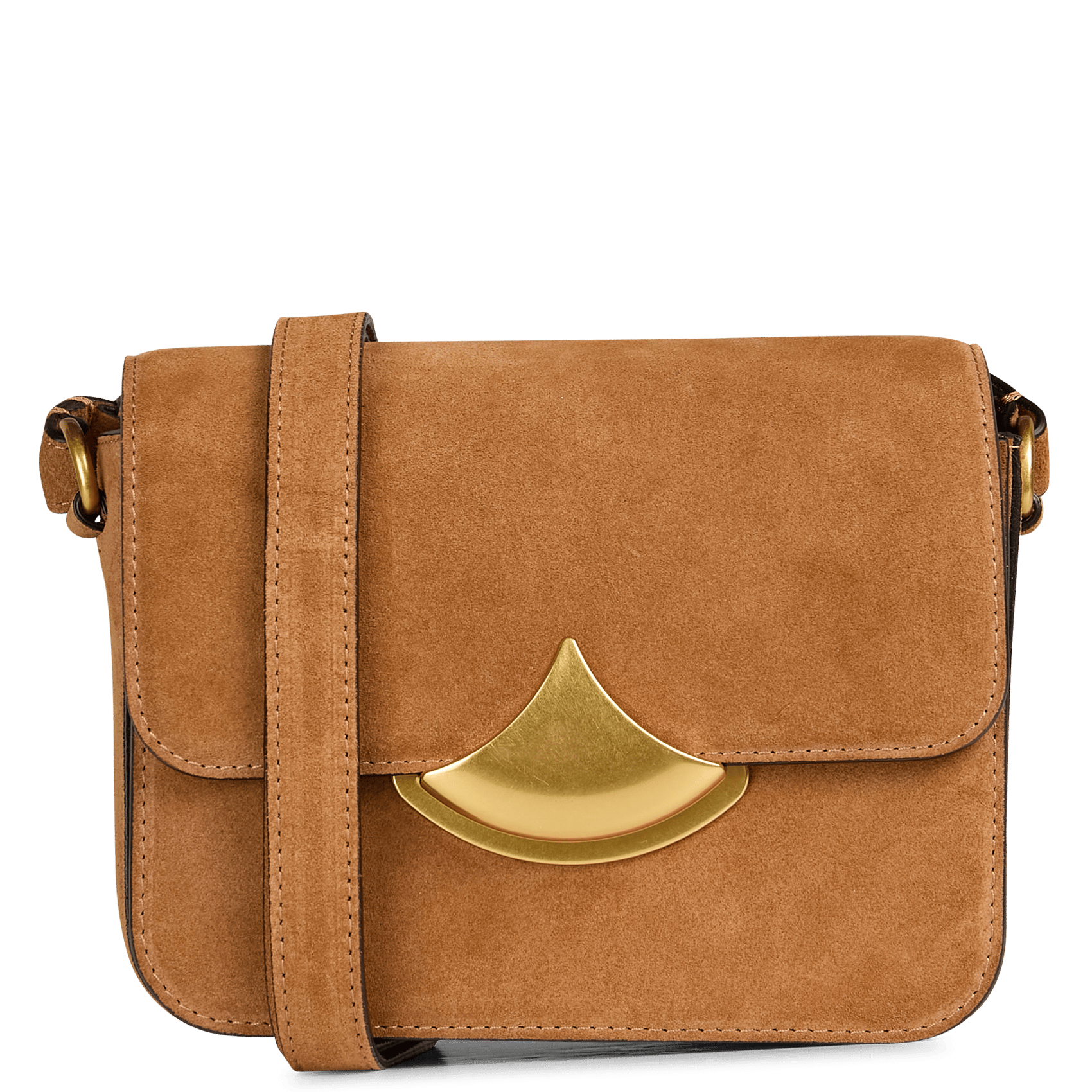 Sac bandoulière en cuir diviluz mimo SESSUN Marron