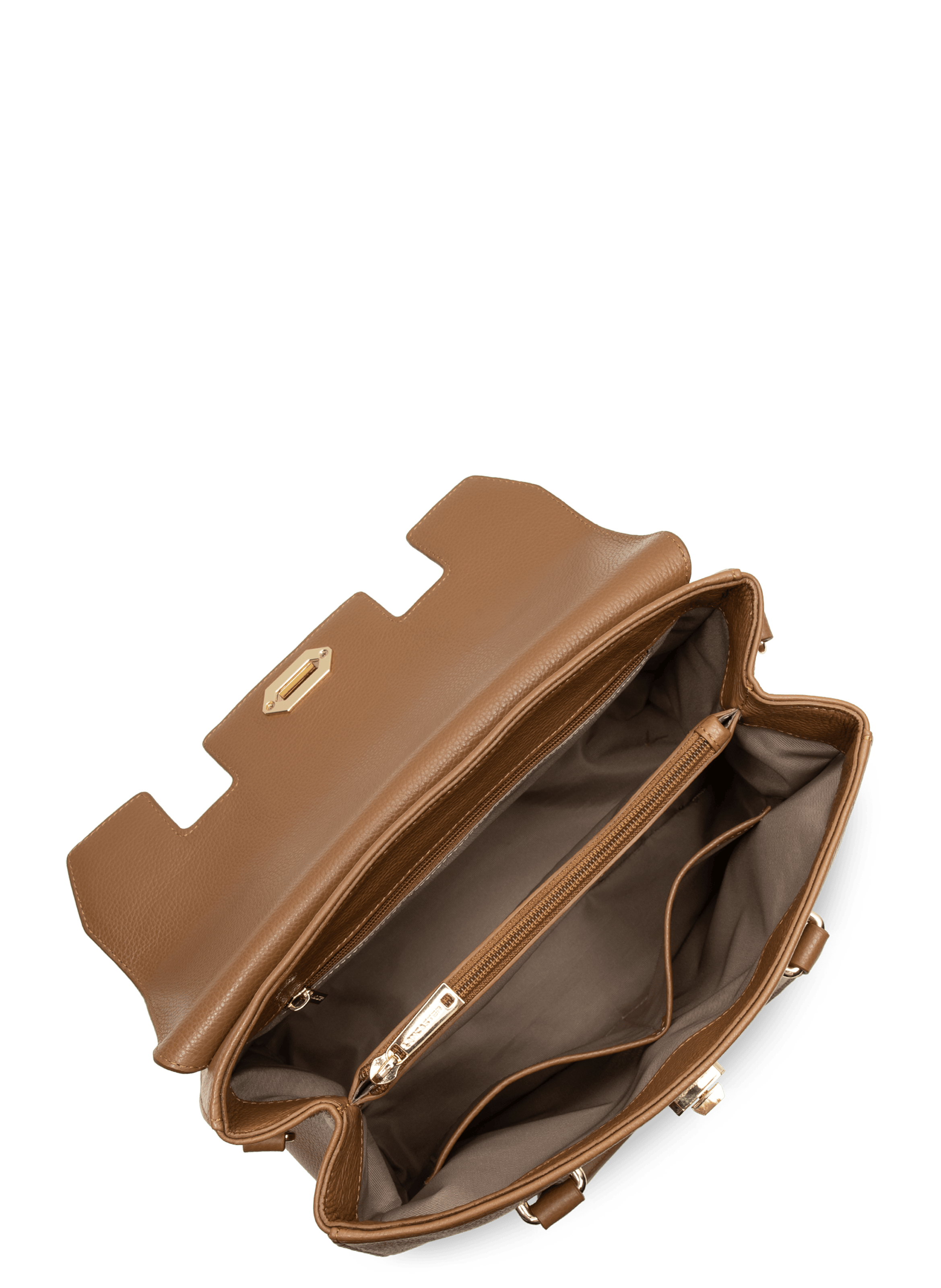 M handbag - milano cosmos LANCASTER Brown