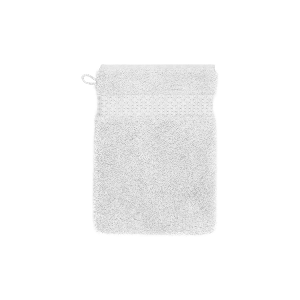 Gant de toilette  en coton modal, etoile  Silver