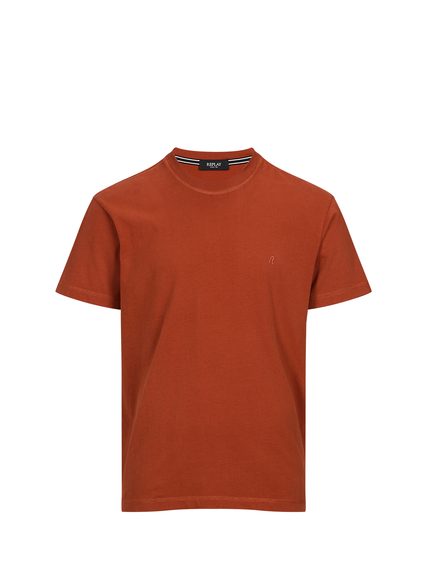Cotton T-shirt REPLAY Orange