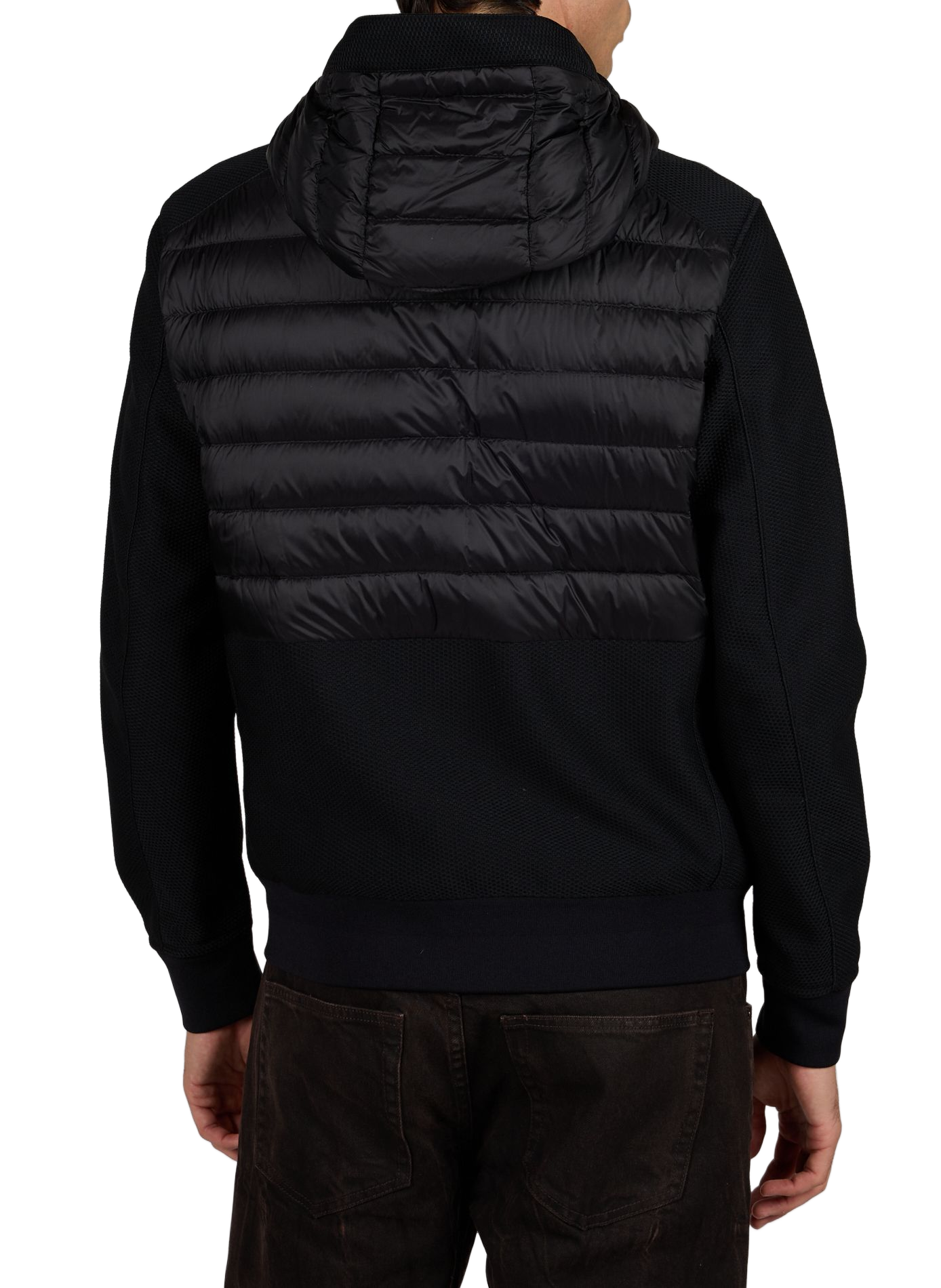 Jacke aus zweifarbigem Material PARAJUMPERS Schwarz