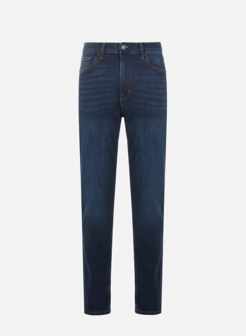 Straight cotton jeans BleuESPRIT 