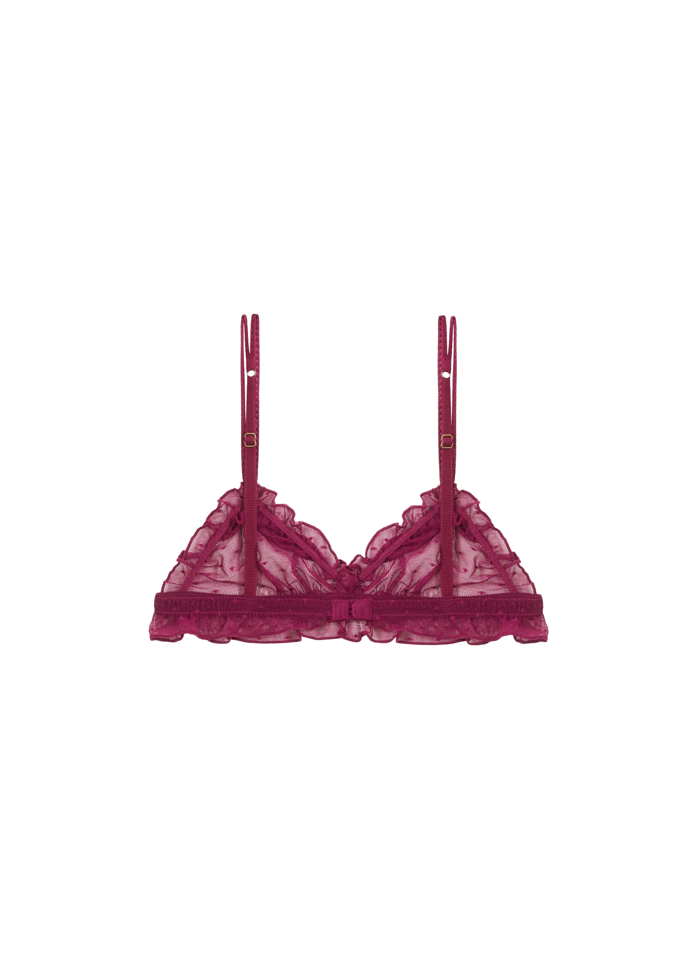 Lace triangle bra LOVE STORIES Red