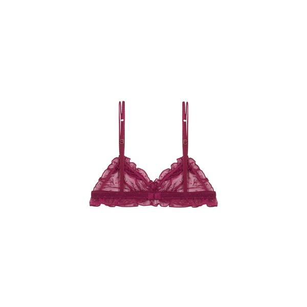 Soutien-gorge triangle en dentelle