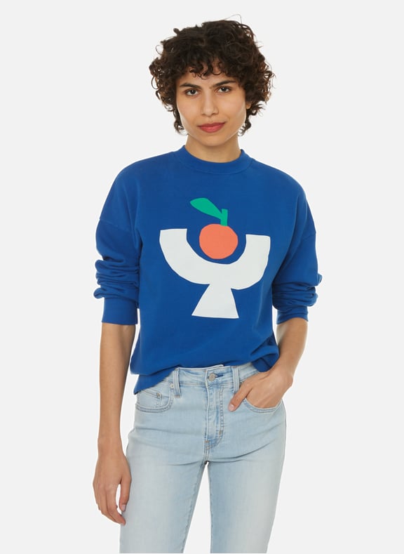 Sweatshirt à motif Bleu by BOBO CHOSES BOBO CHOSES Sweatshirt à motif Bleu