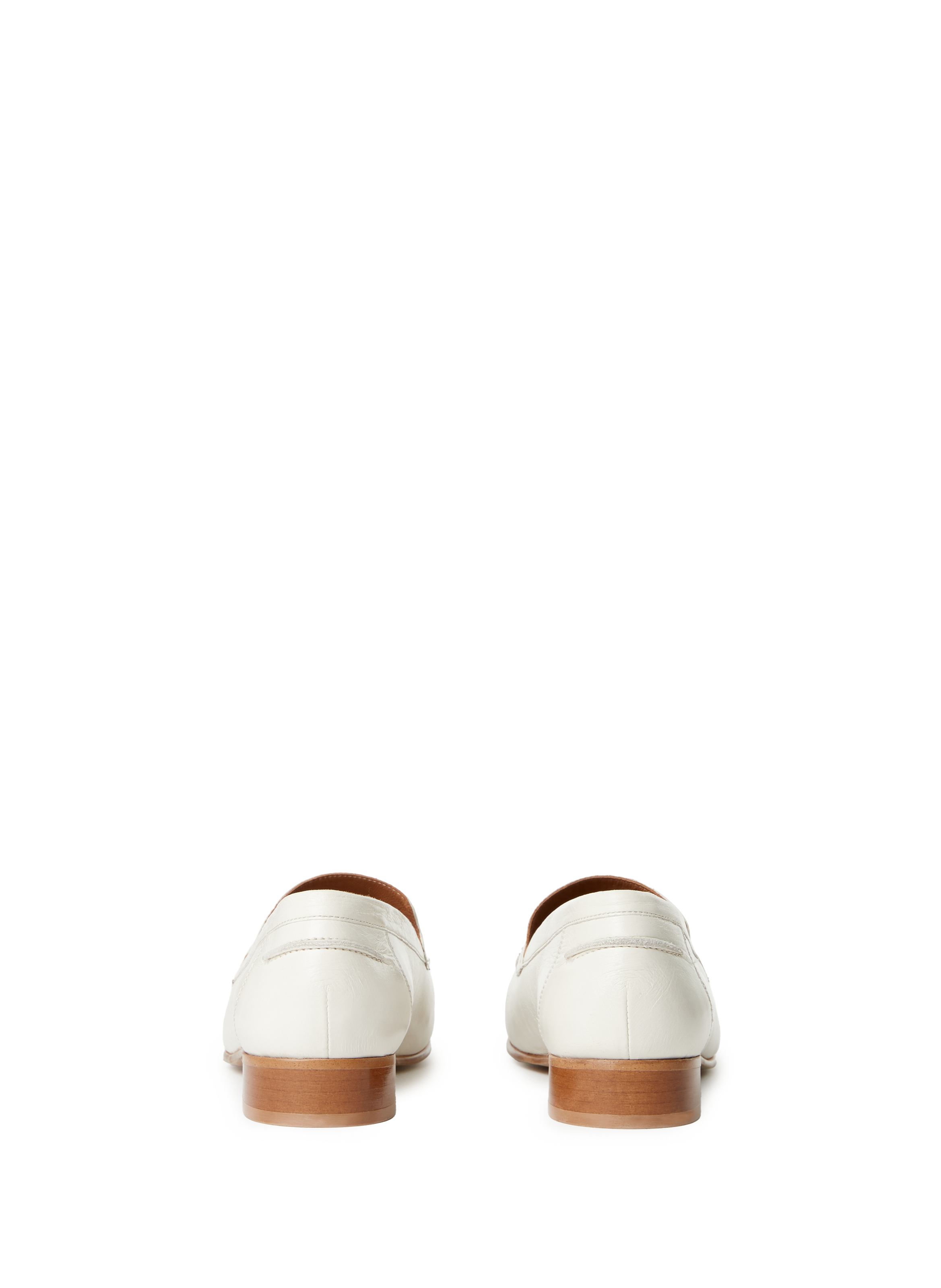 Mocassins en cuir CAMELIA SAISON 1865 Blanc