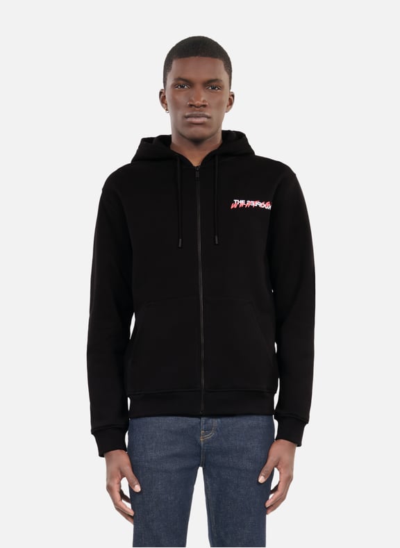 Sweatshirt à capuche what is zippé Noir by THE KOOPLES THE KOOPLES Sweatshirt à capuche what is zippé Noir