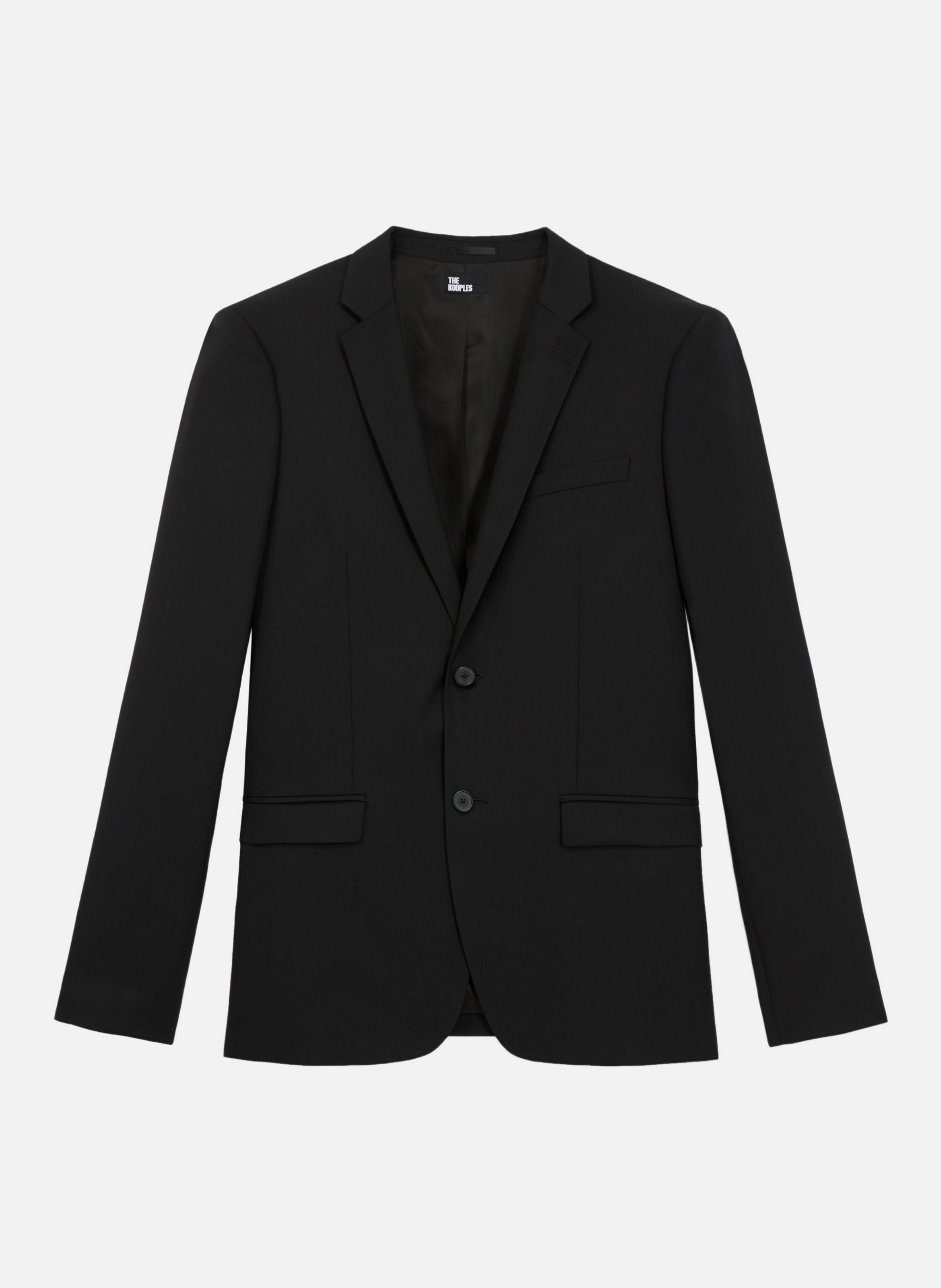 Veste de costume en laine coupe cintrée THE KOOPLES Noir