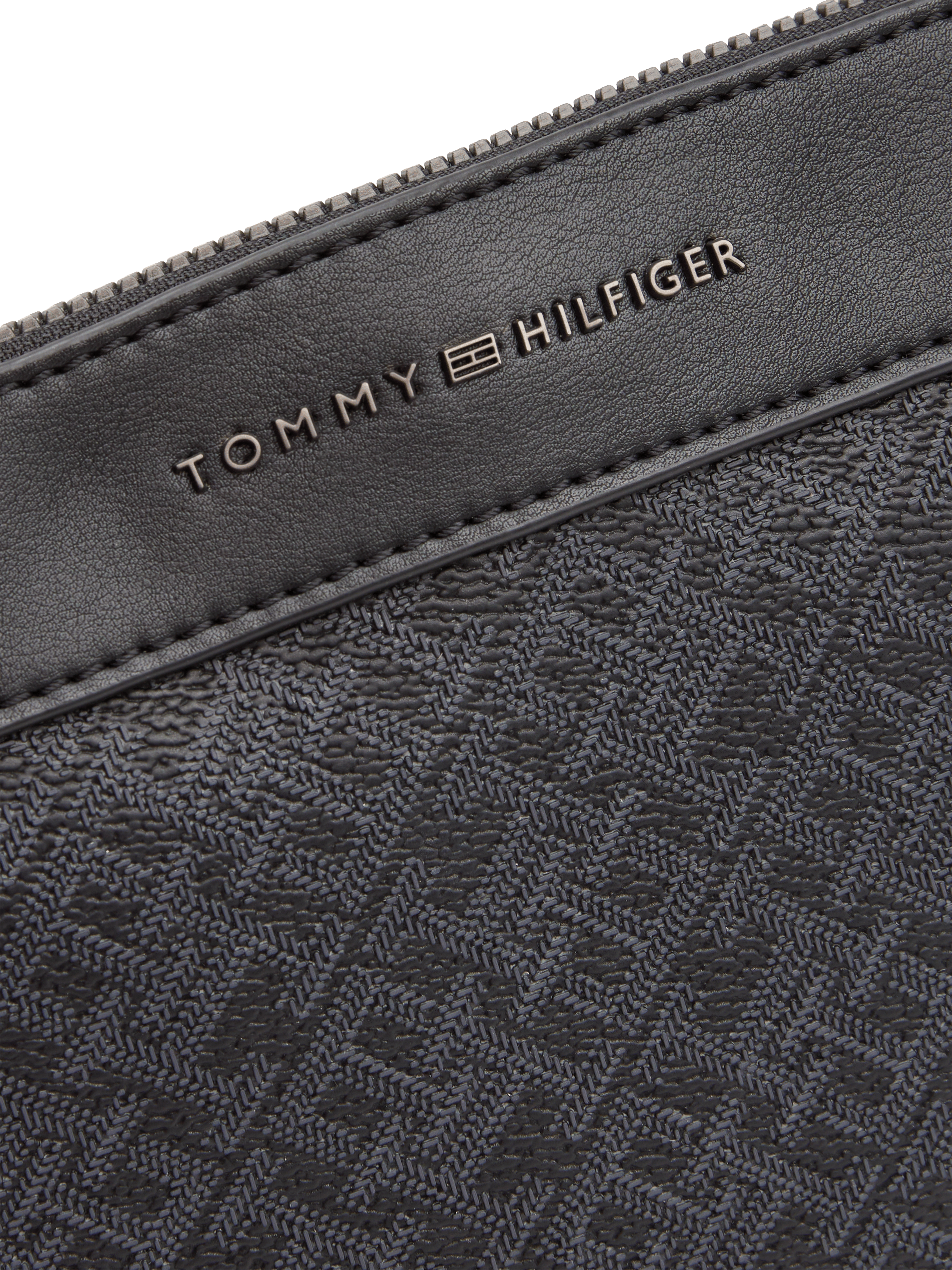 Pochette Monogram TOMMY HILFIGER Noir