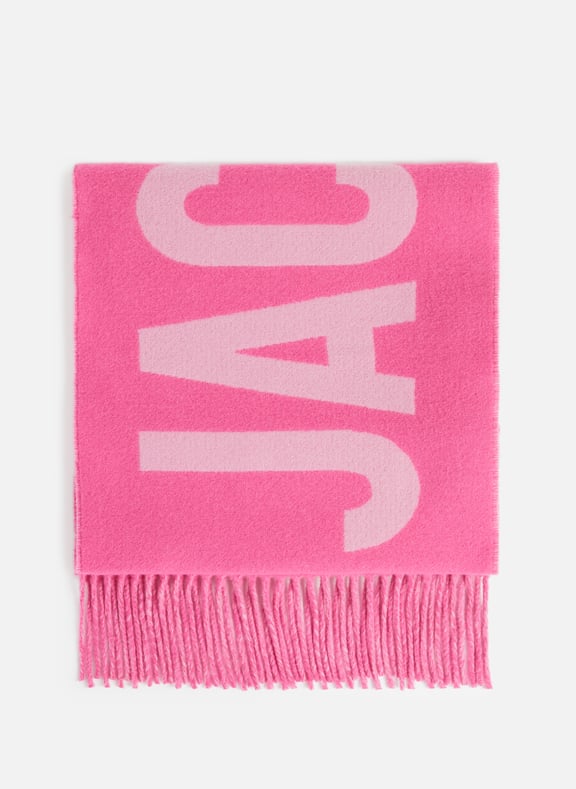 L'écharpe Jacquemus en laine Rose by JACQUEMUS JACQUEMUS L'écharpe Jacquemus en laine Rose