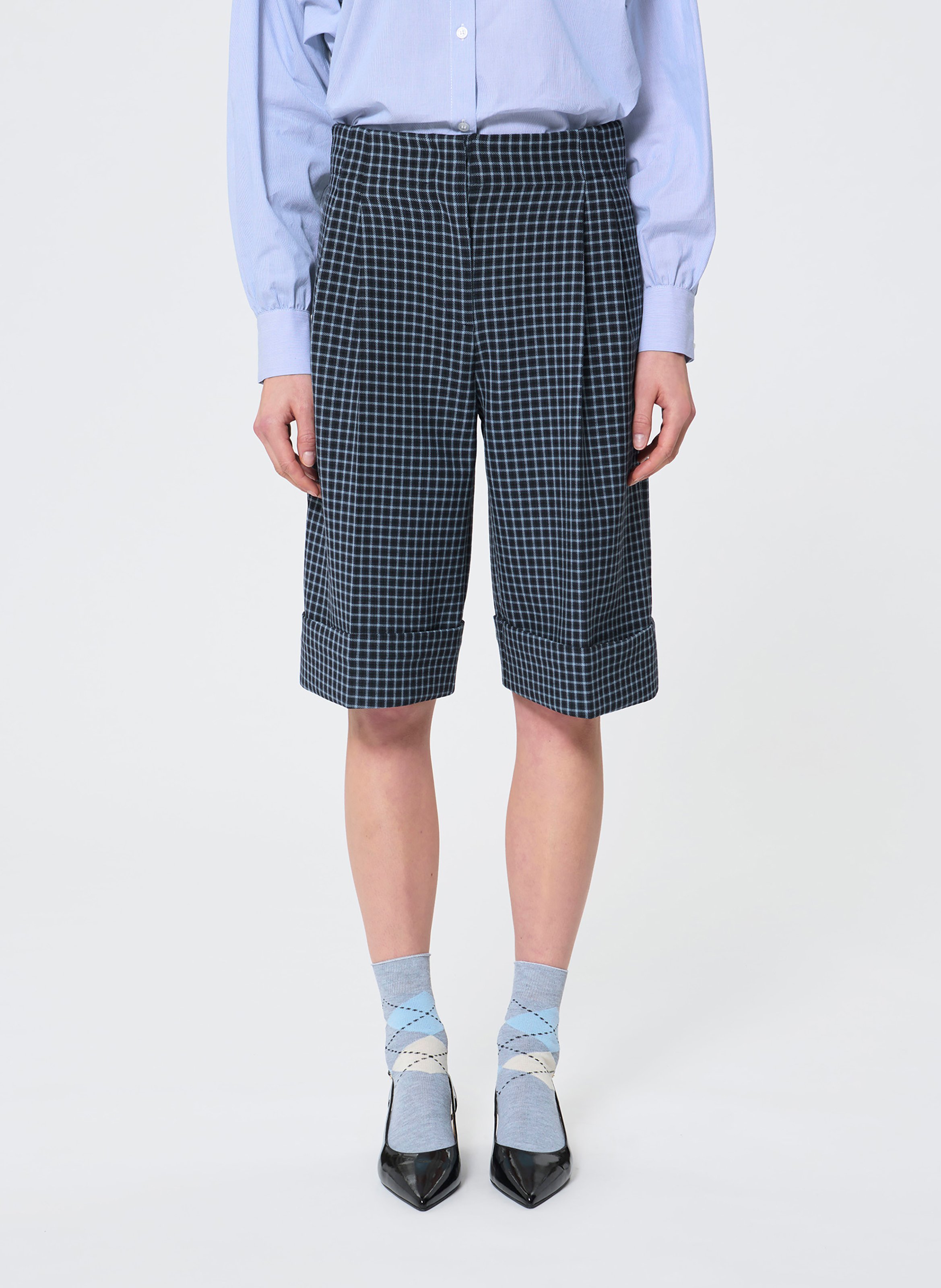 Short scott TARA JARMON Bleu