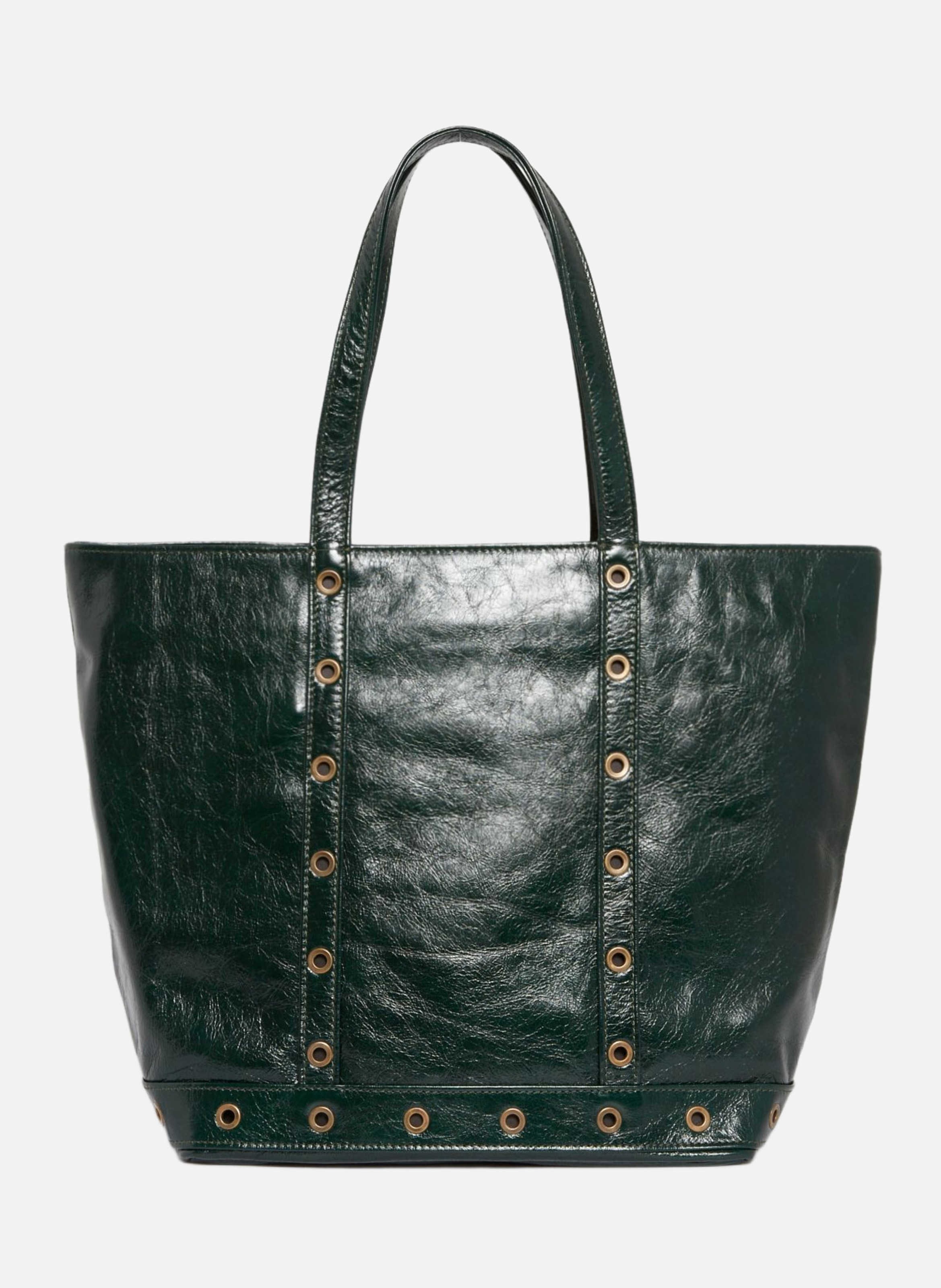 Cabas m en cuir VANESSA BRUNO Vert