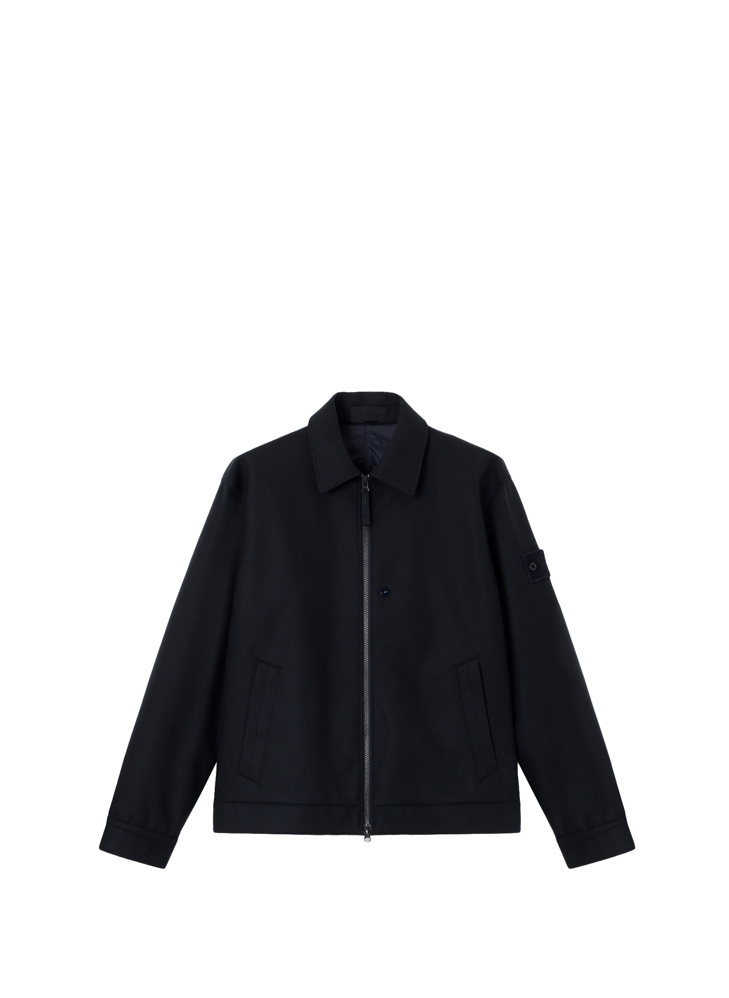 STONE ISLAND Chemise droite col classique Bleu