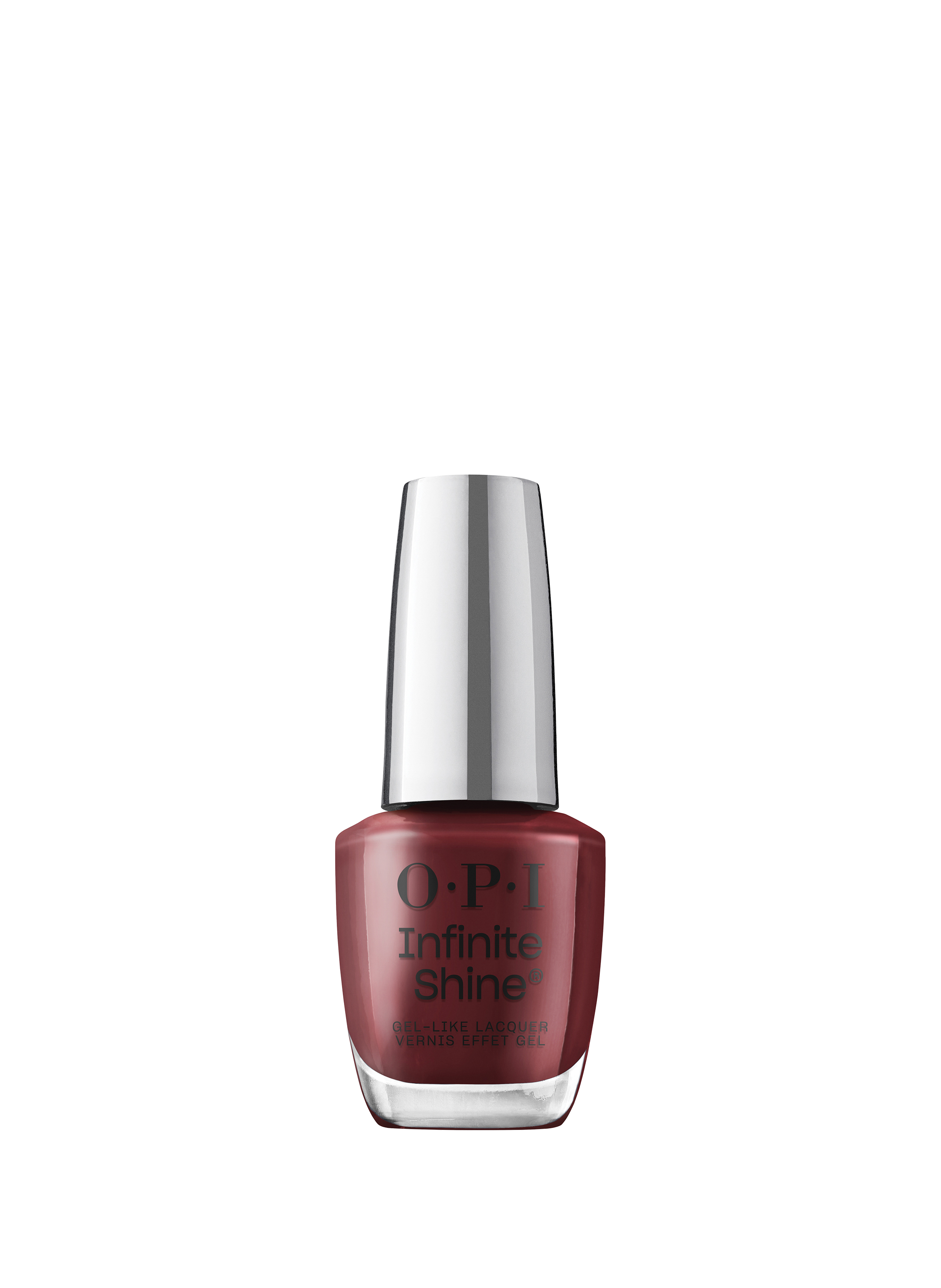 OPI Raisin the Bar
Infinite Shine
Long-lasting gel effect nail polish Violet