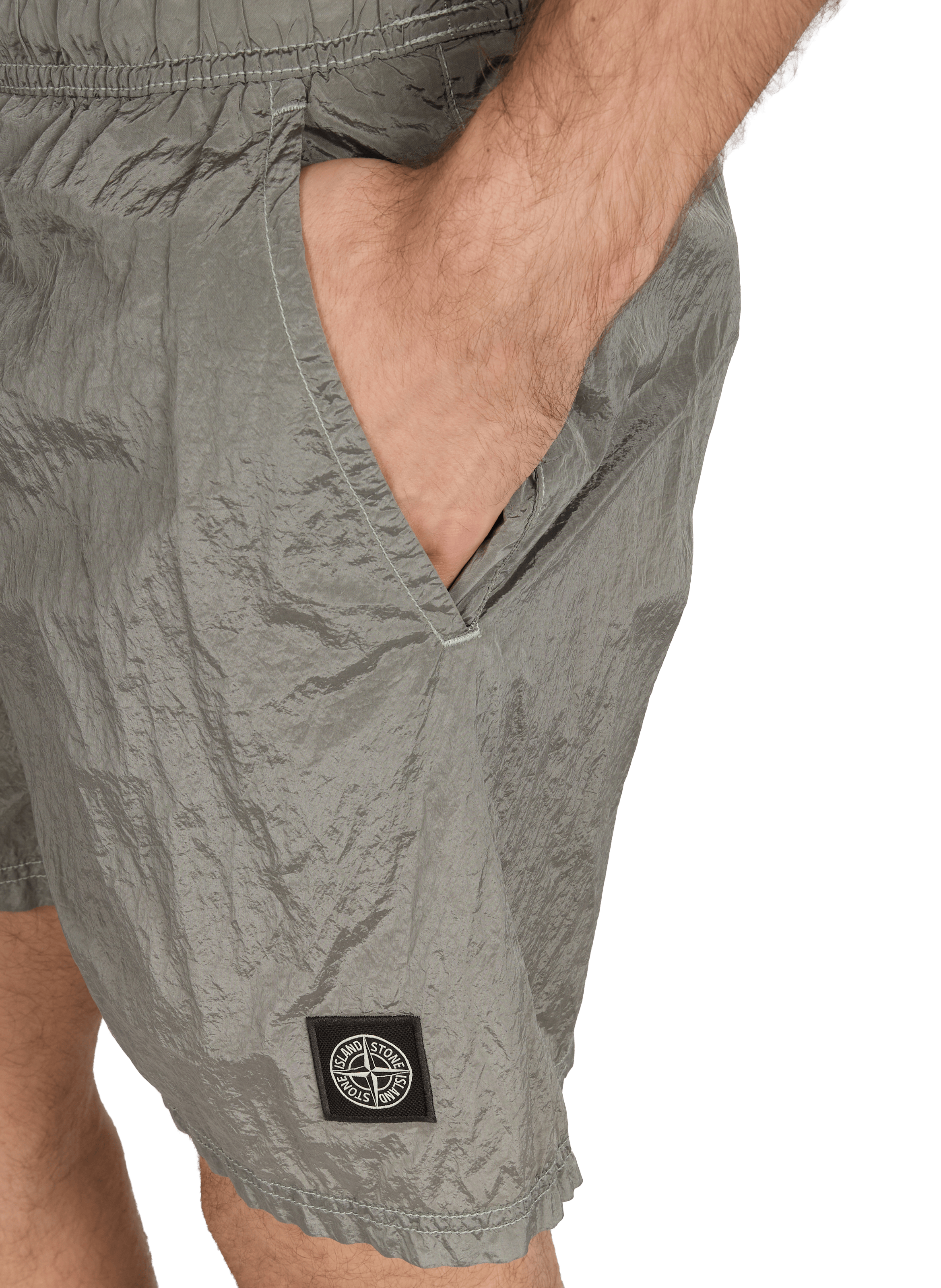 Fitted Bermuda shorts STONE ISLAND Grey