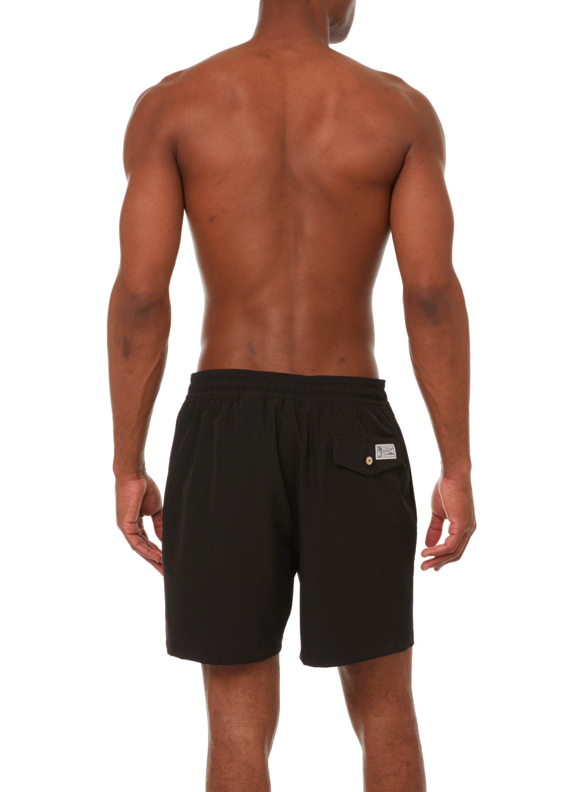 Recycled polyester swim shorts POLO RALPH LAUREN Black