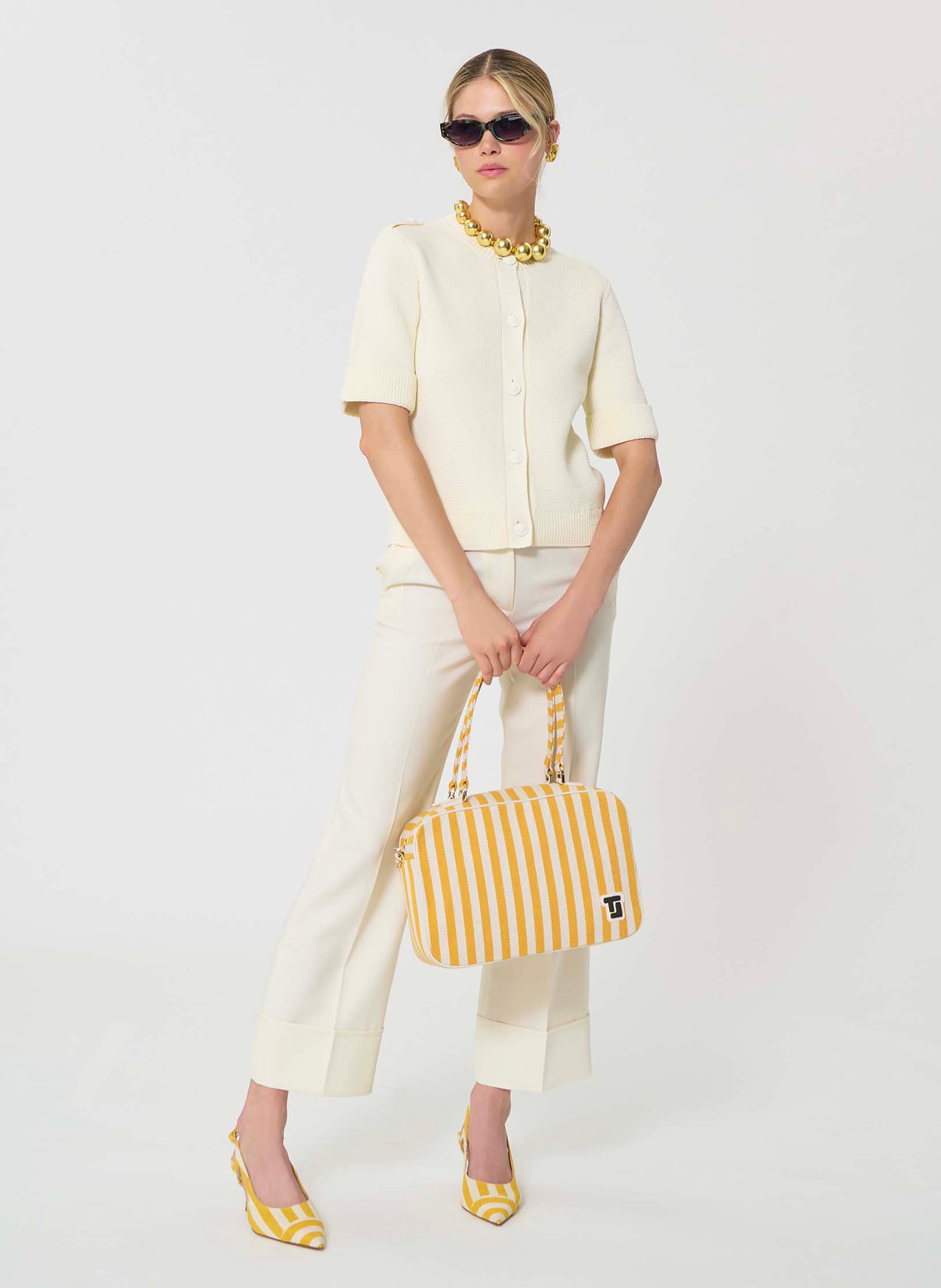 Gilet gisèle TARA JARMON Blanc