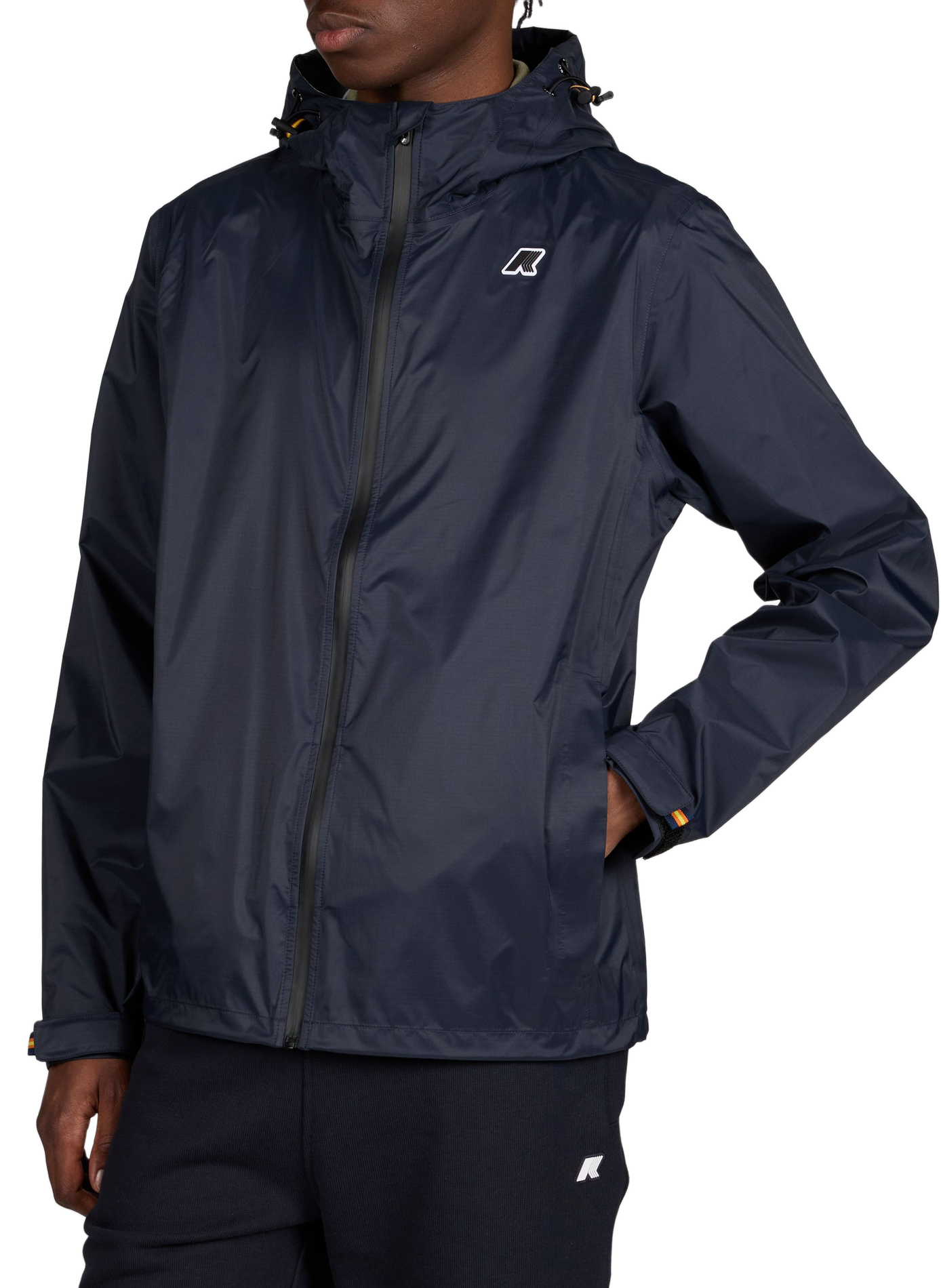 Parka à capuche K-WAY Bleu