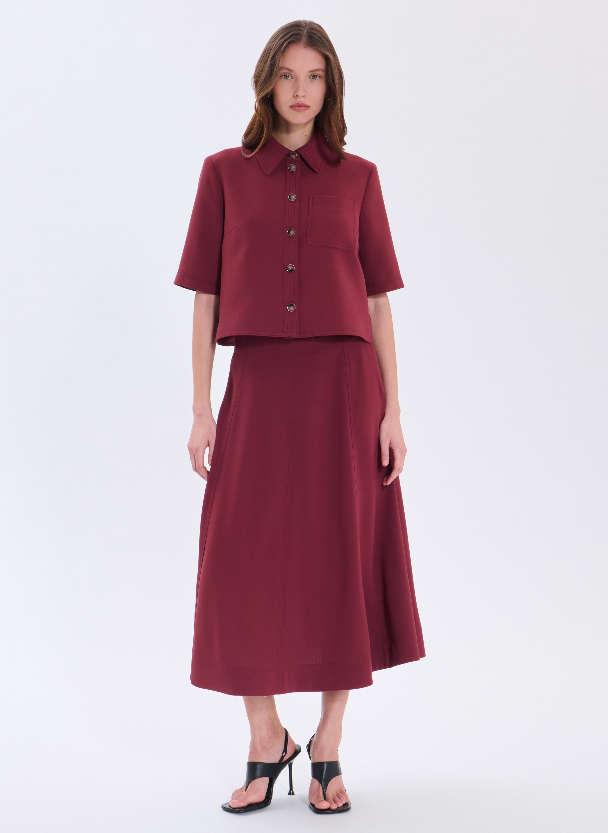 Chemise  celina ZAPA Rouge