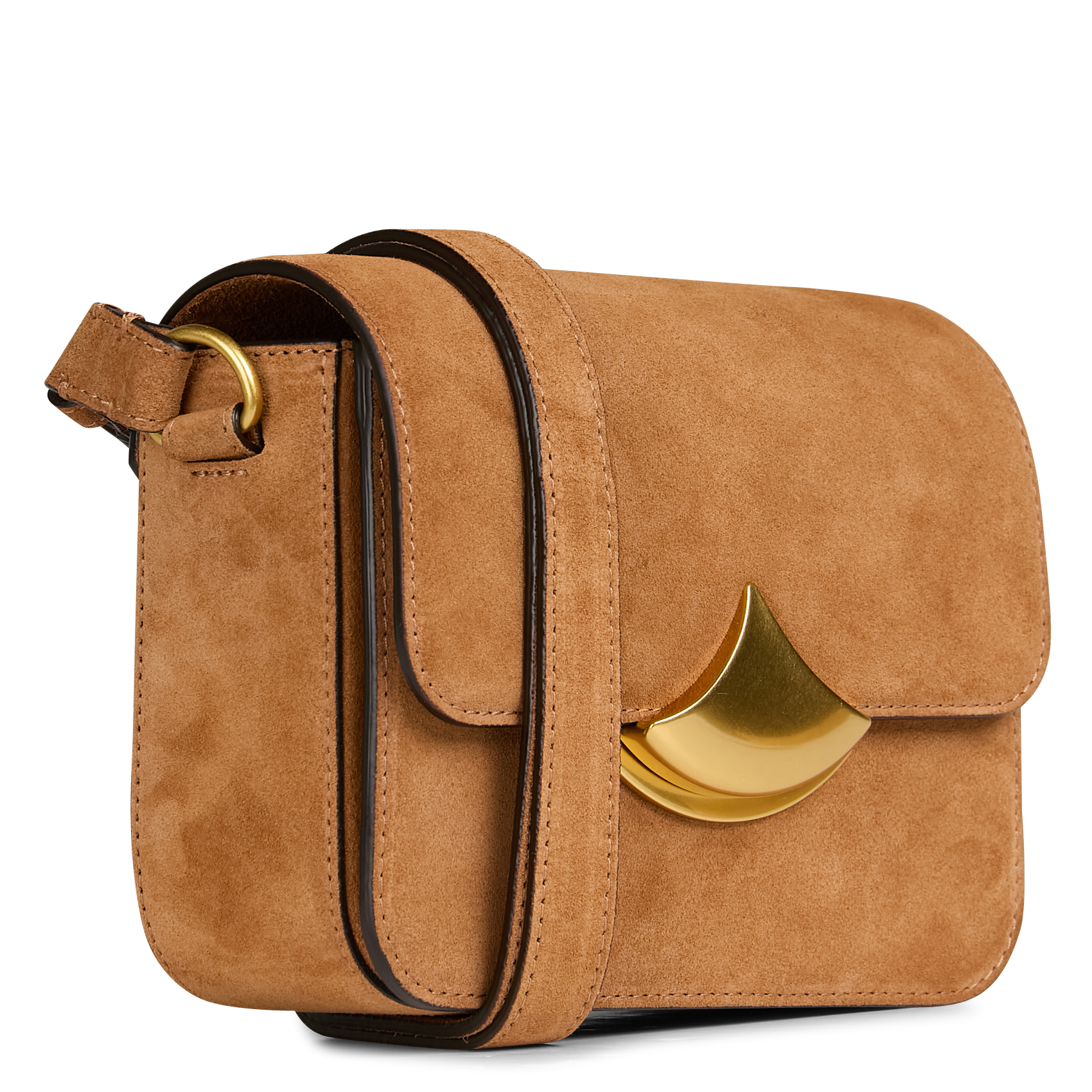 Sac bandoulière en cuir diviluz mimo SESSUN Marron