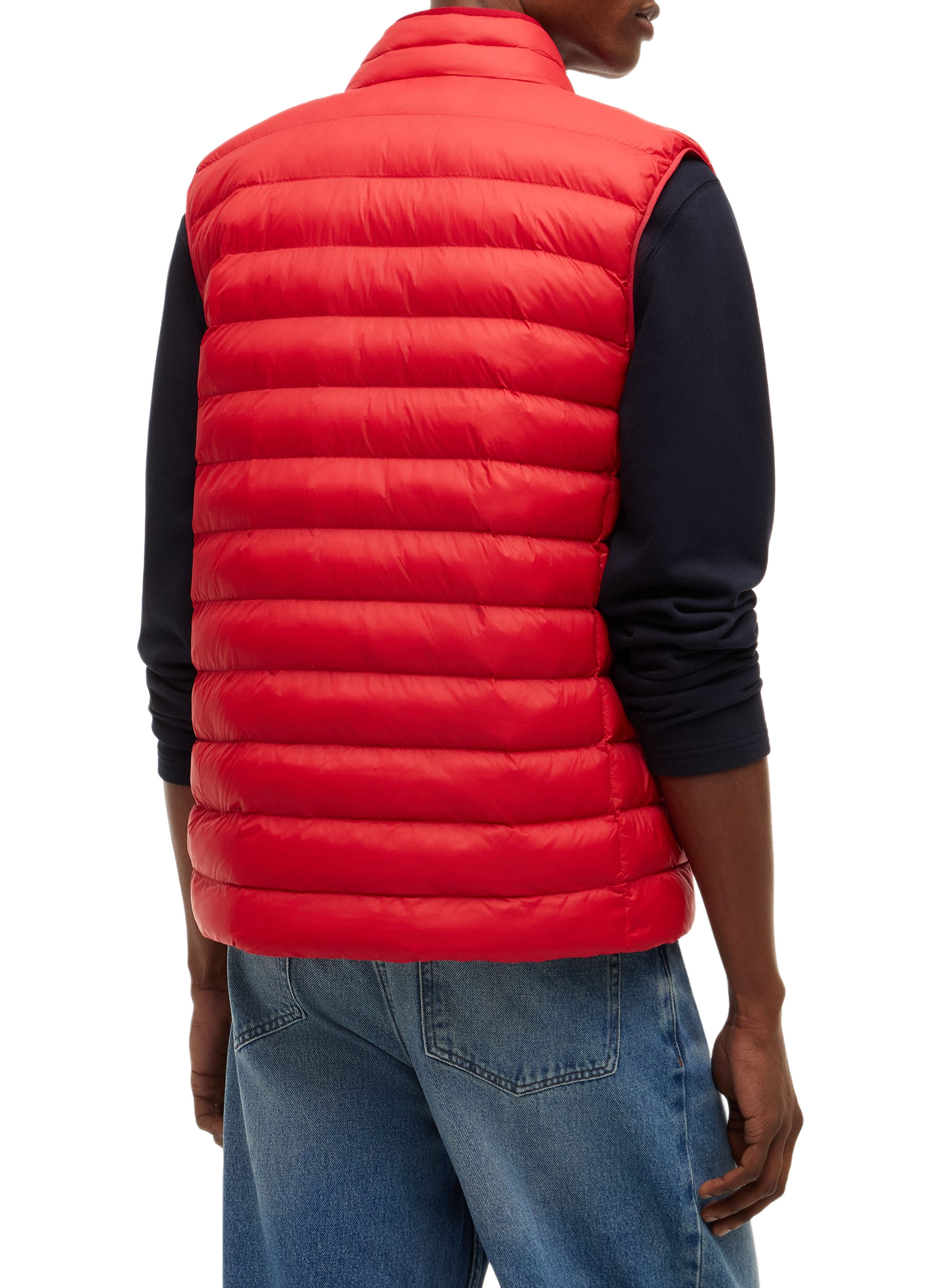 Compressibele waterafstotende bodywarmer TOMMY HILFIGER Rood