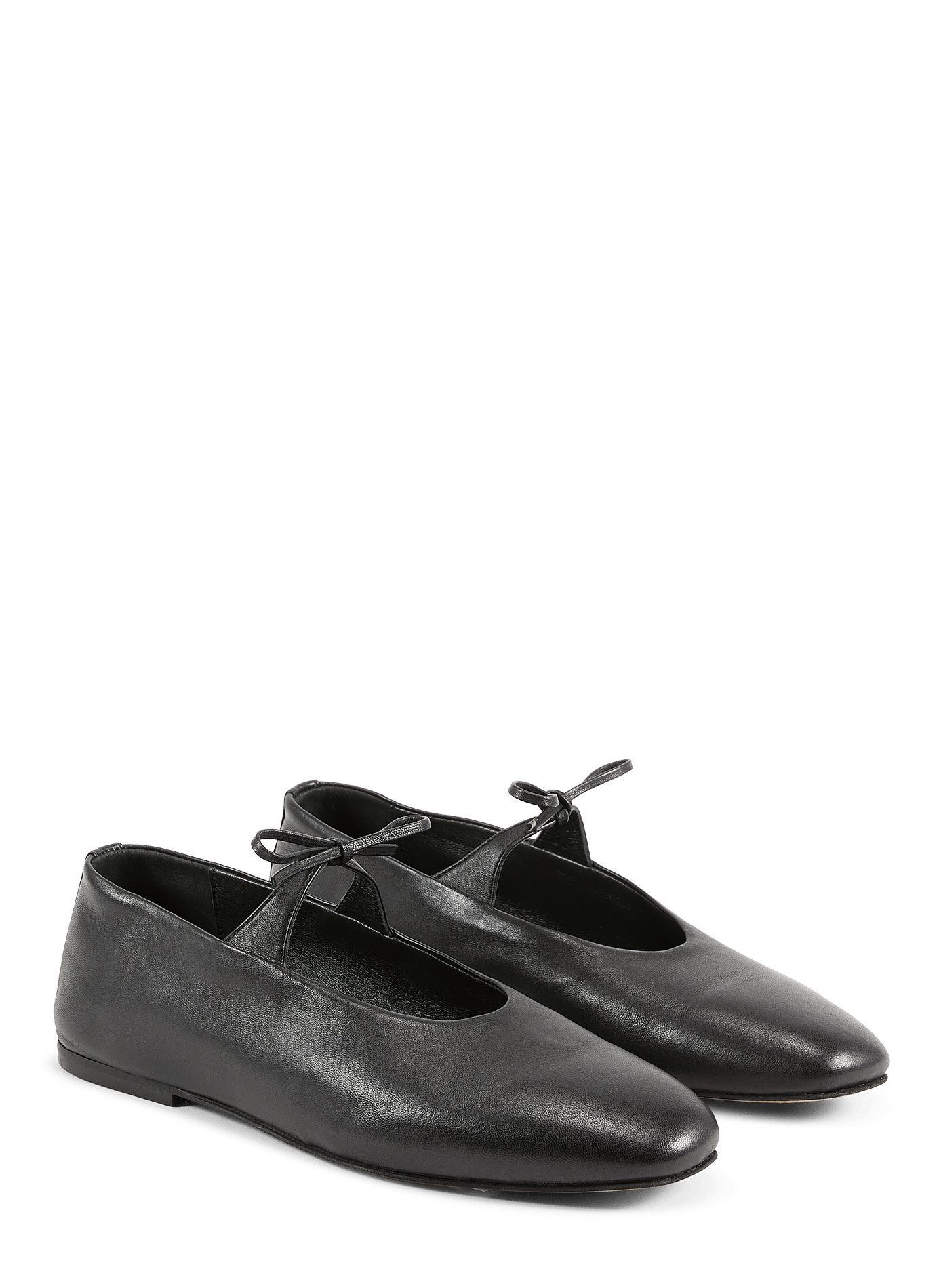 Ballerines en cuir SAISON 1865 Noir